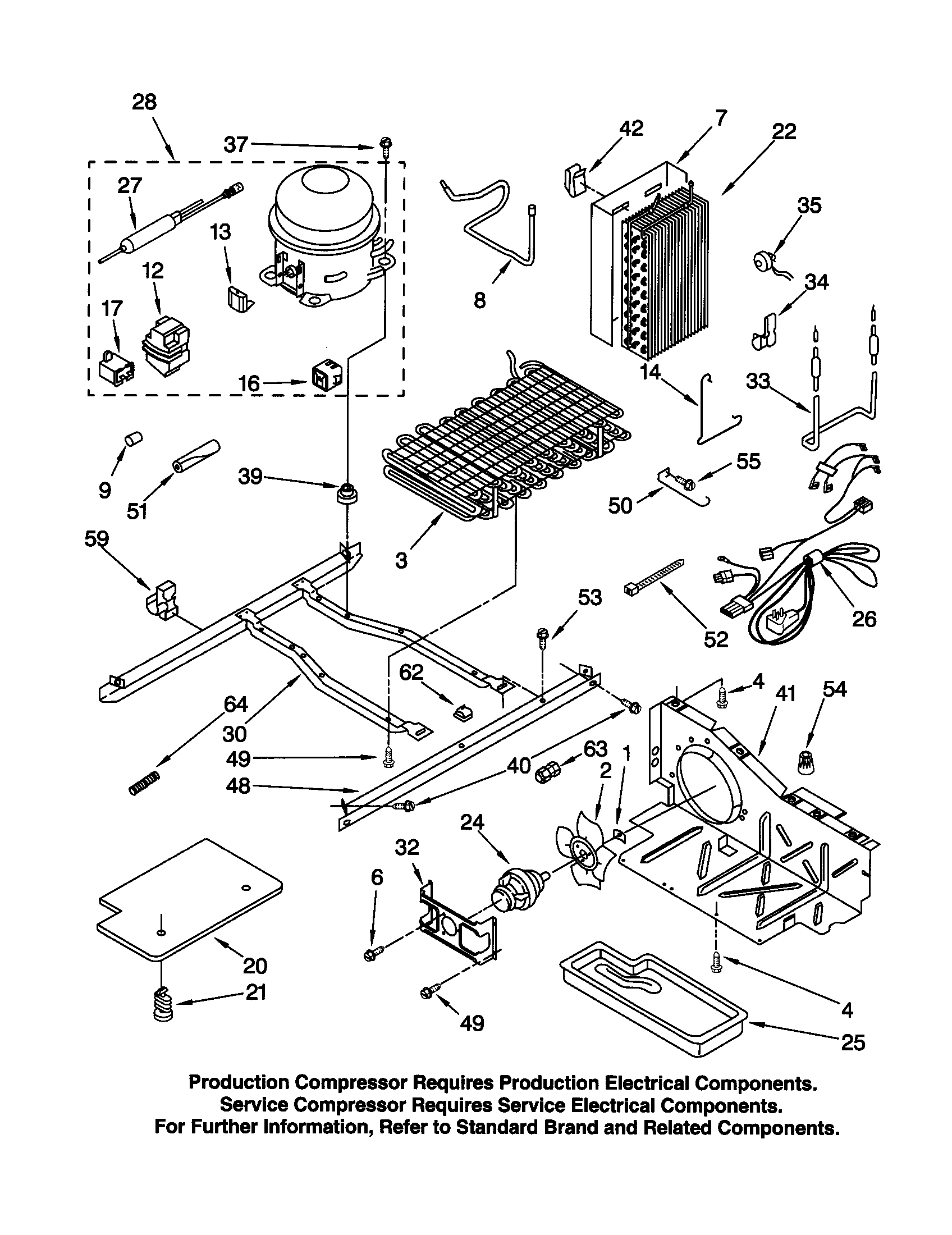 Kenmore 10659028992 unit diagram