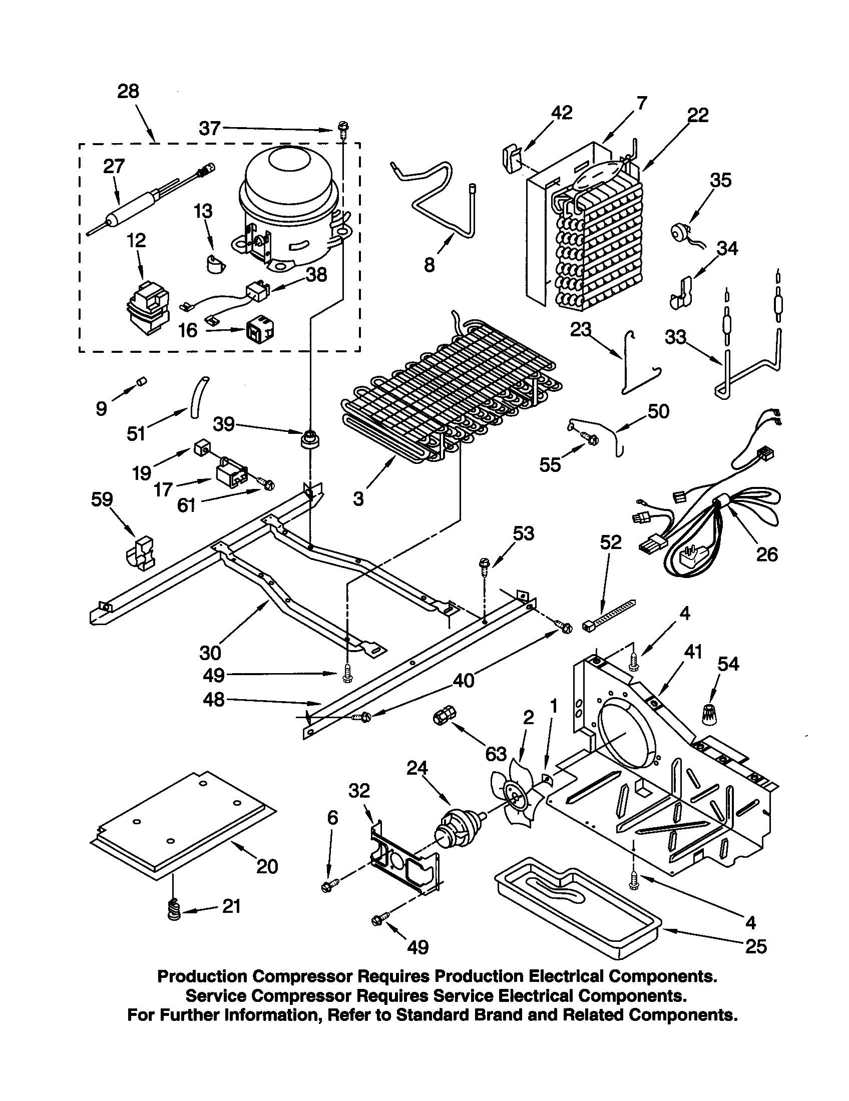 Kenmore 10659769991 unit diagram