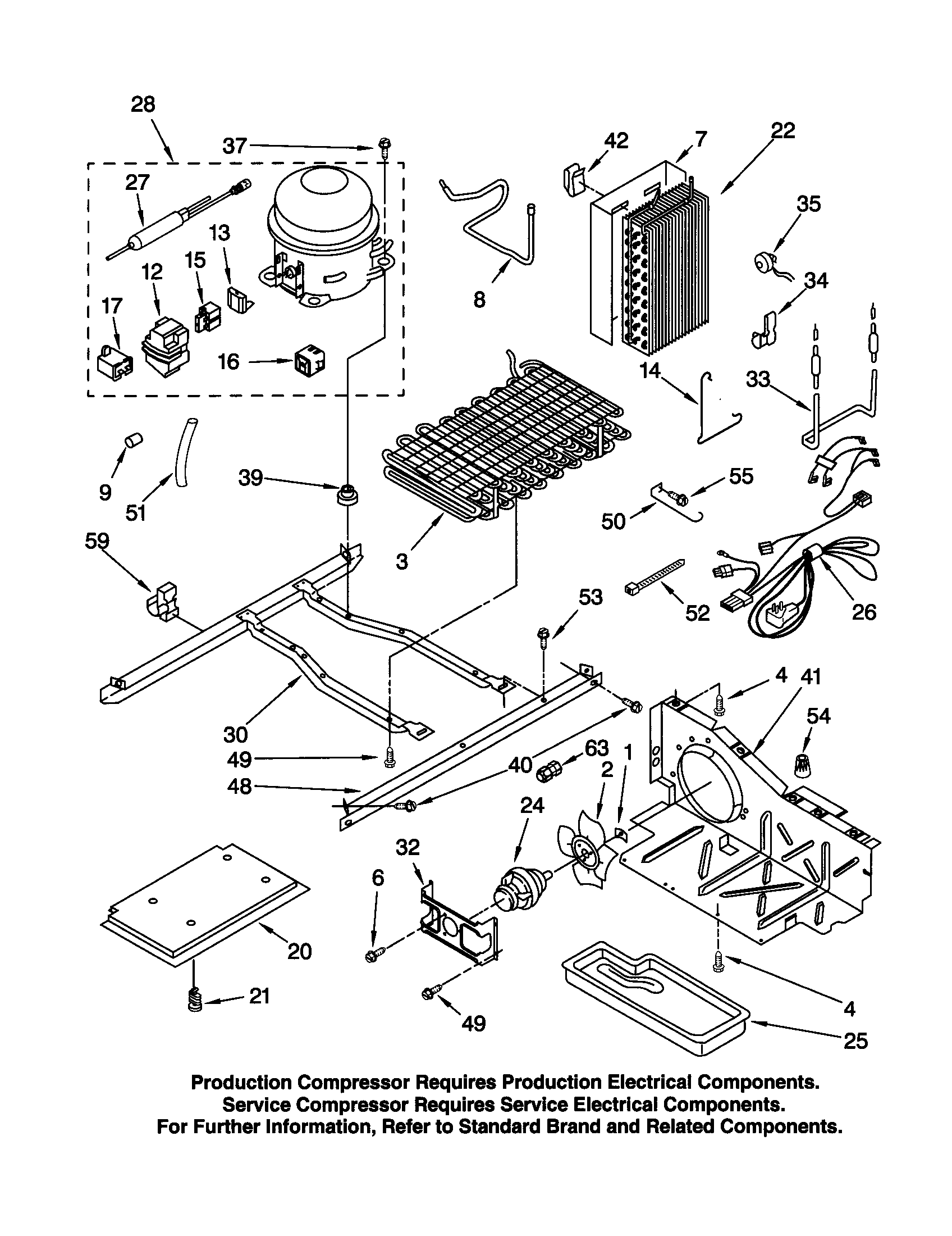 Kenmore 10659092990 unit diagram