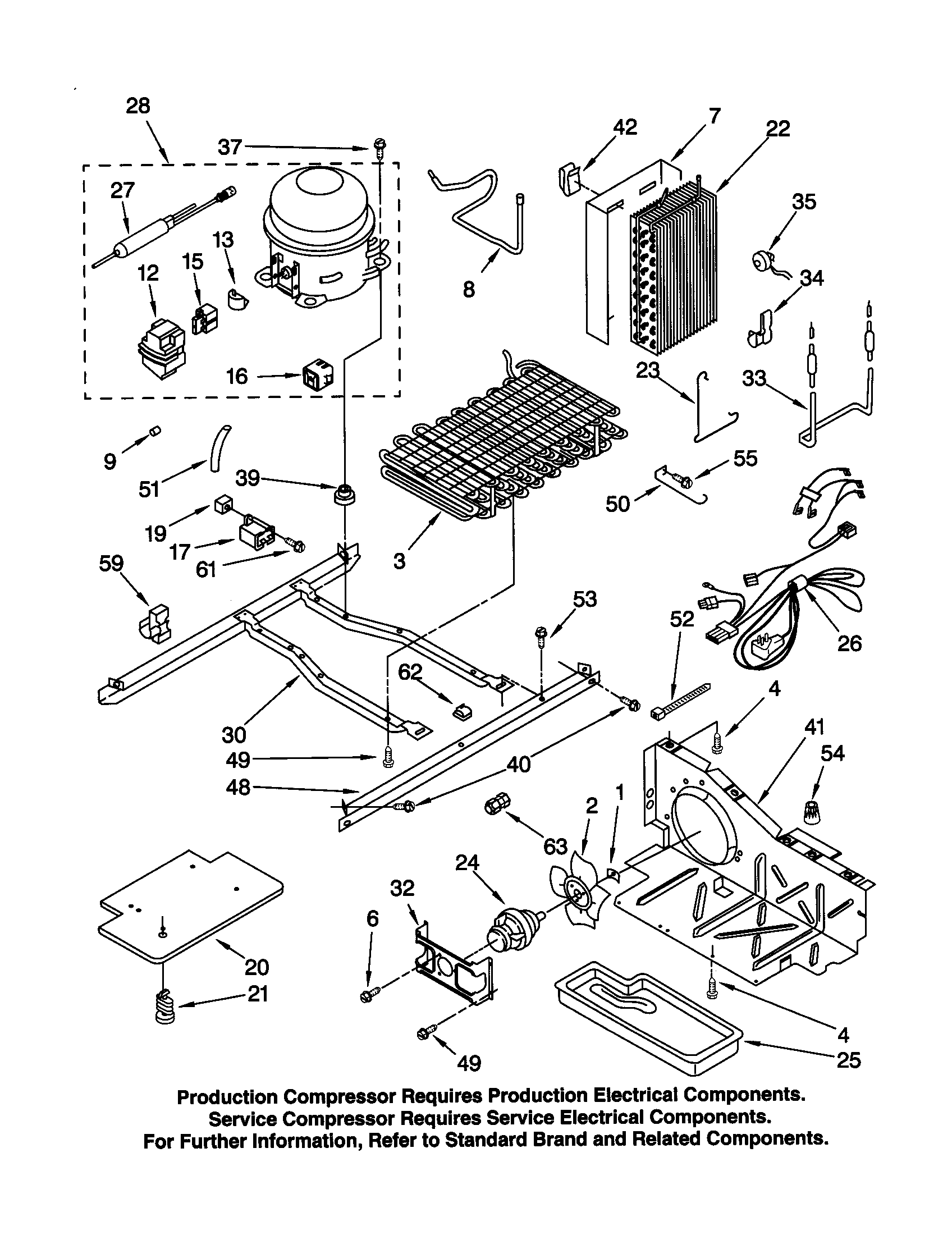 Kenmore 10659742991 unit diagram