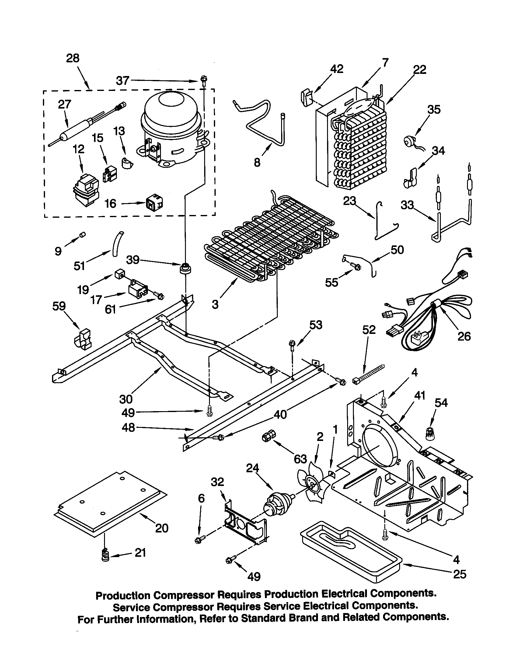 Kenmore 10659762990 unit diagram