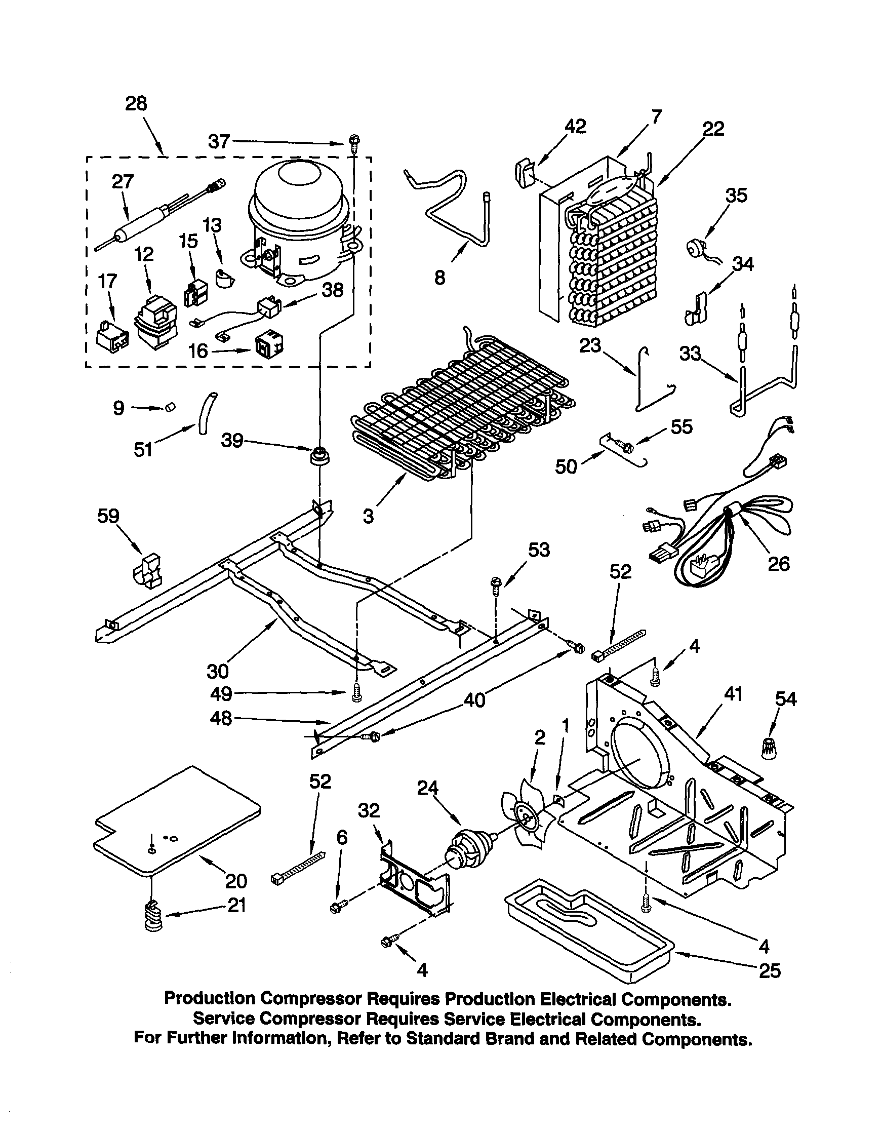 Kenmore 10648562891 unit diagram
