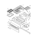 Kenmore 66575849001 warming drawer/broiler diagram