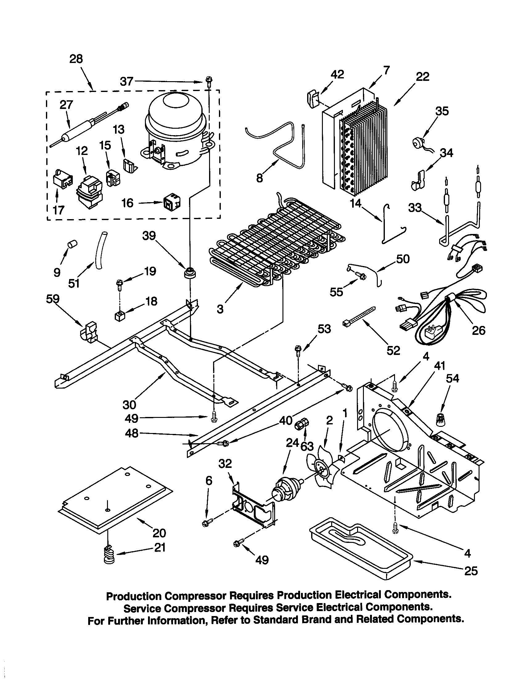 Kenmore 10650562990 unit diagram