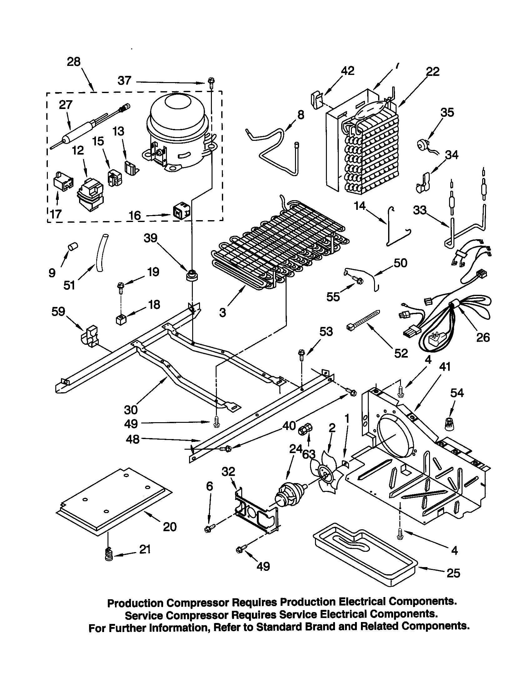 Kenmore 10659209990 unit diagram