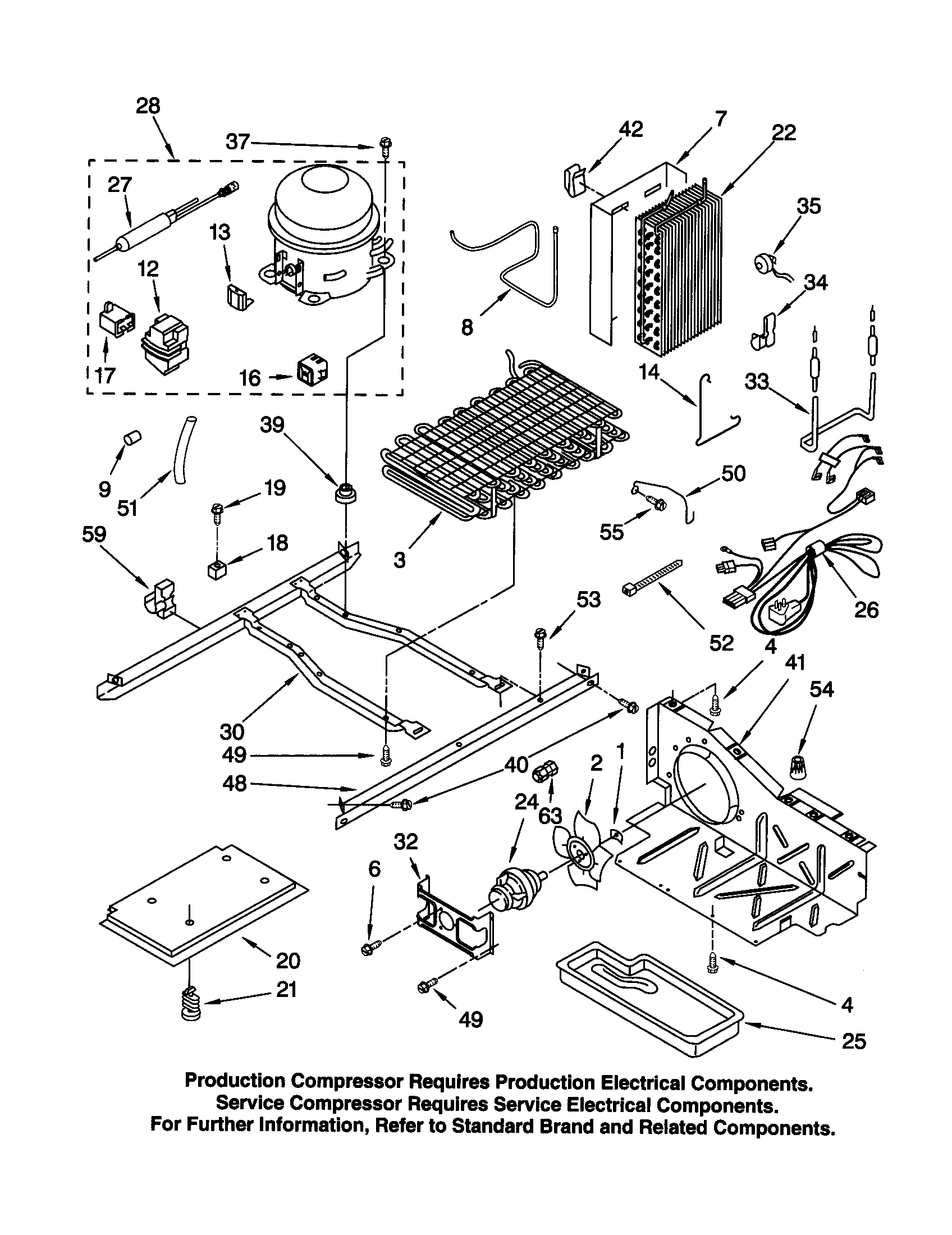 Kenmore 10650264991 unit diagram