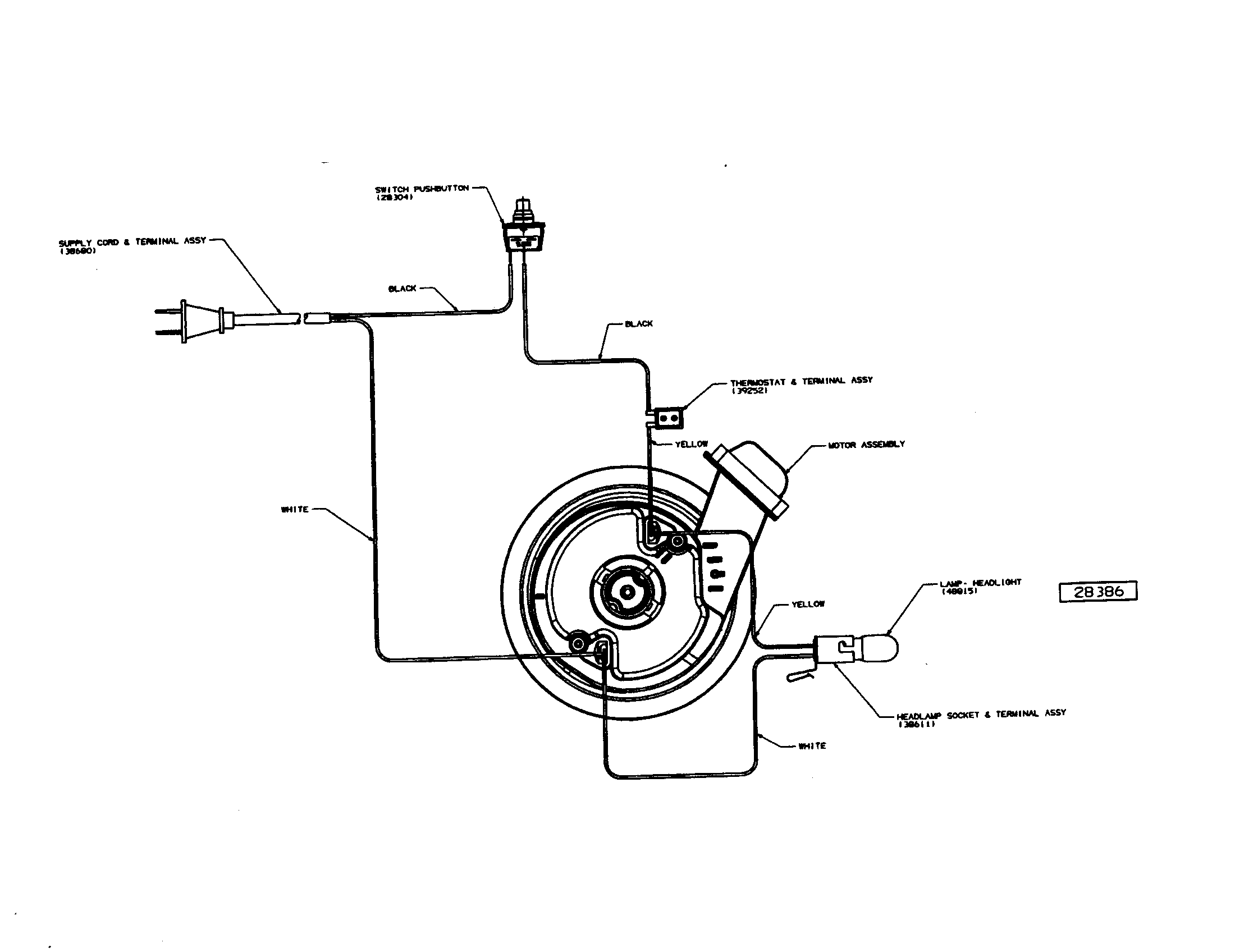 Eureka 4335FT wiring diagram