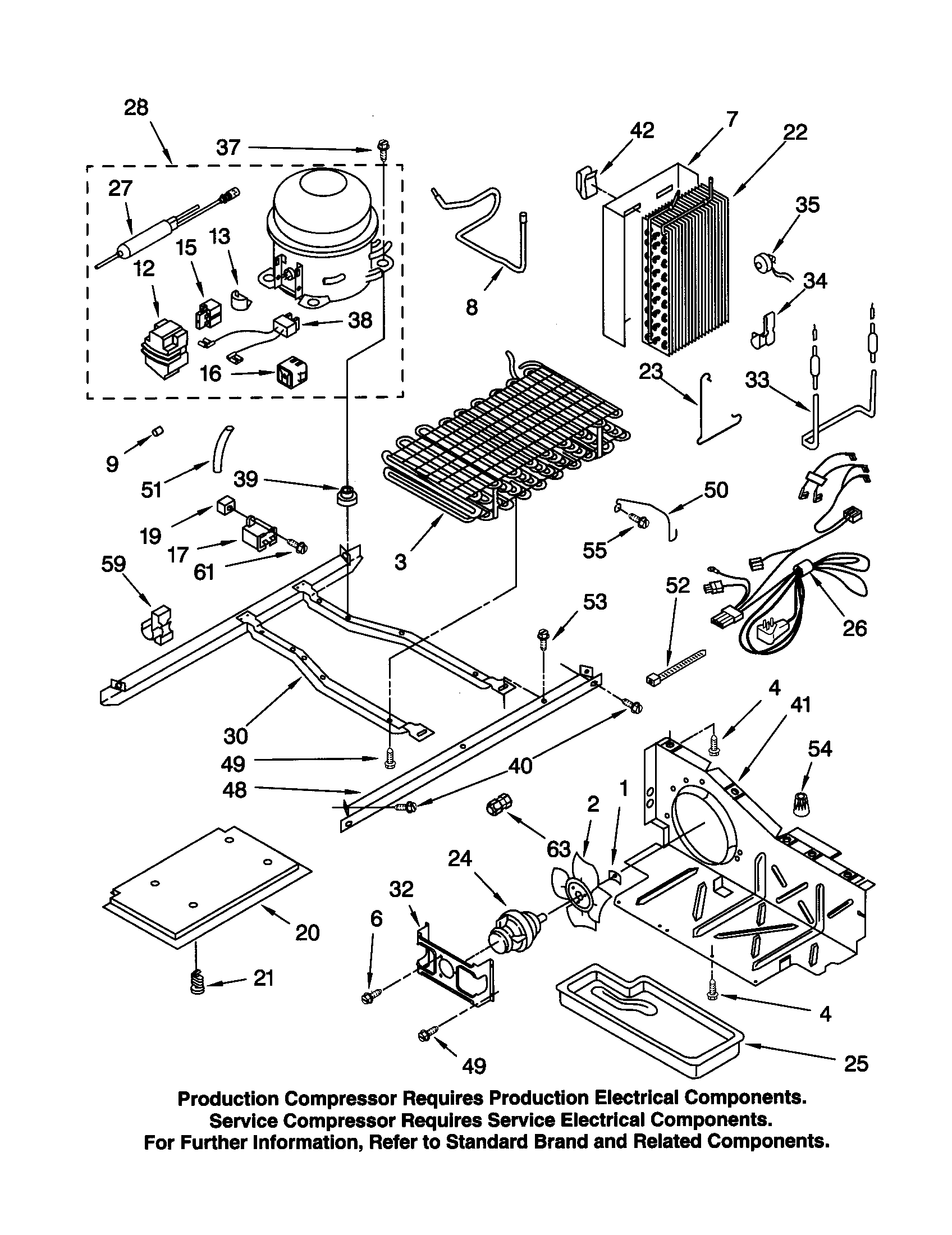 Kenmore 10659799990 unit diagram