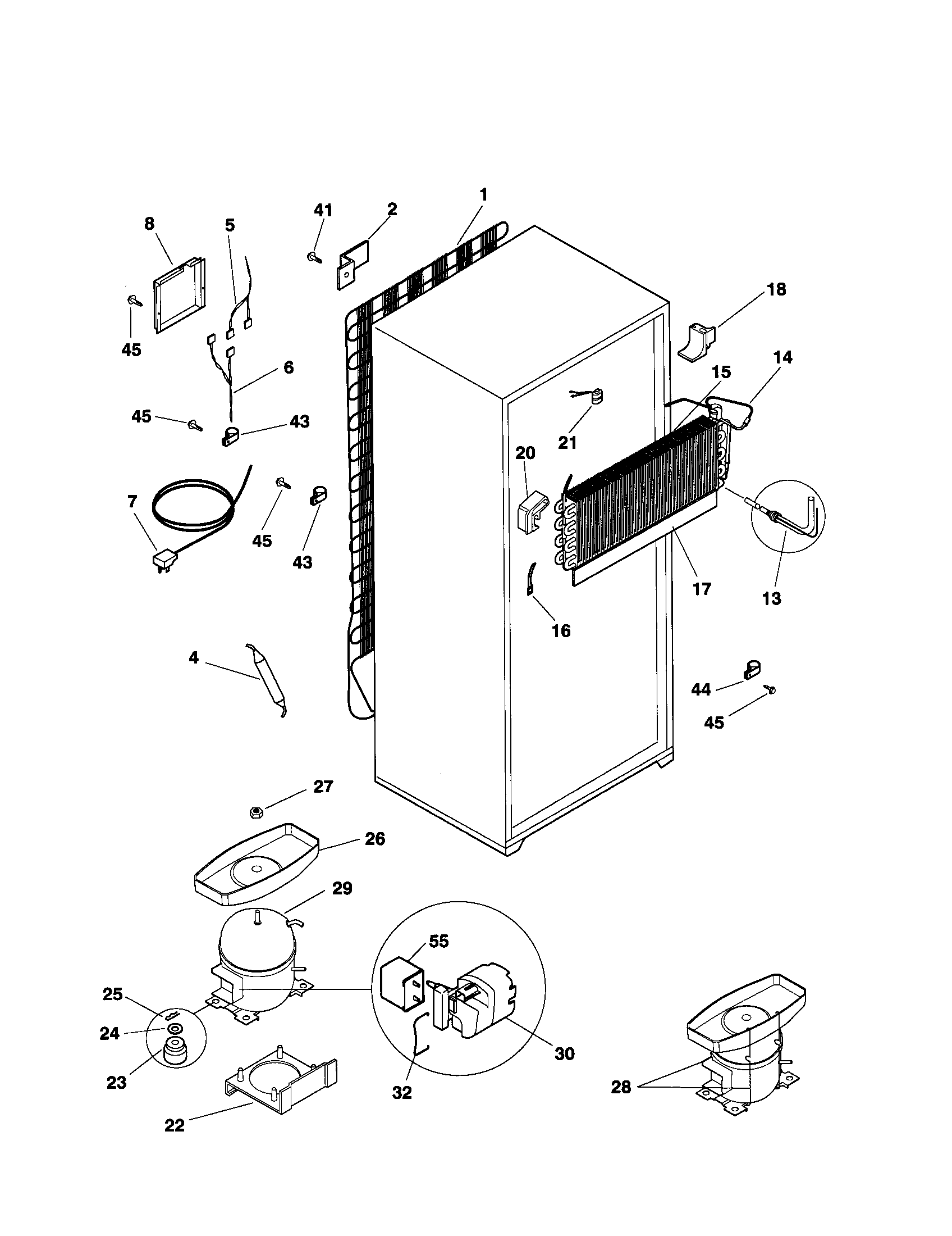 Kenmore 25360137993 system diagram