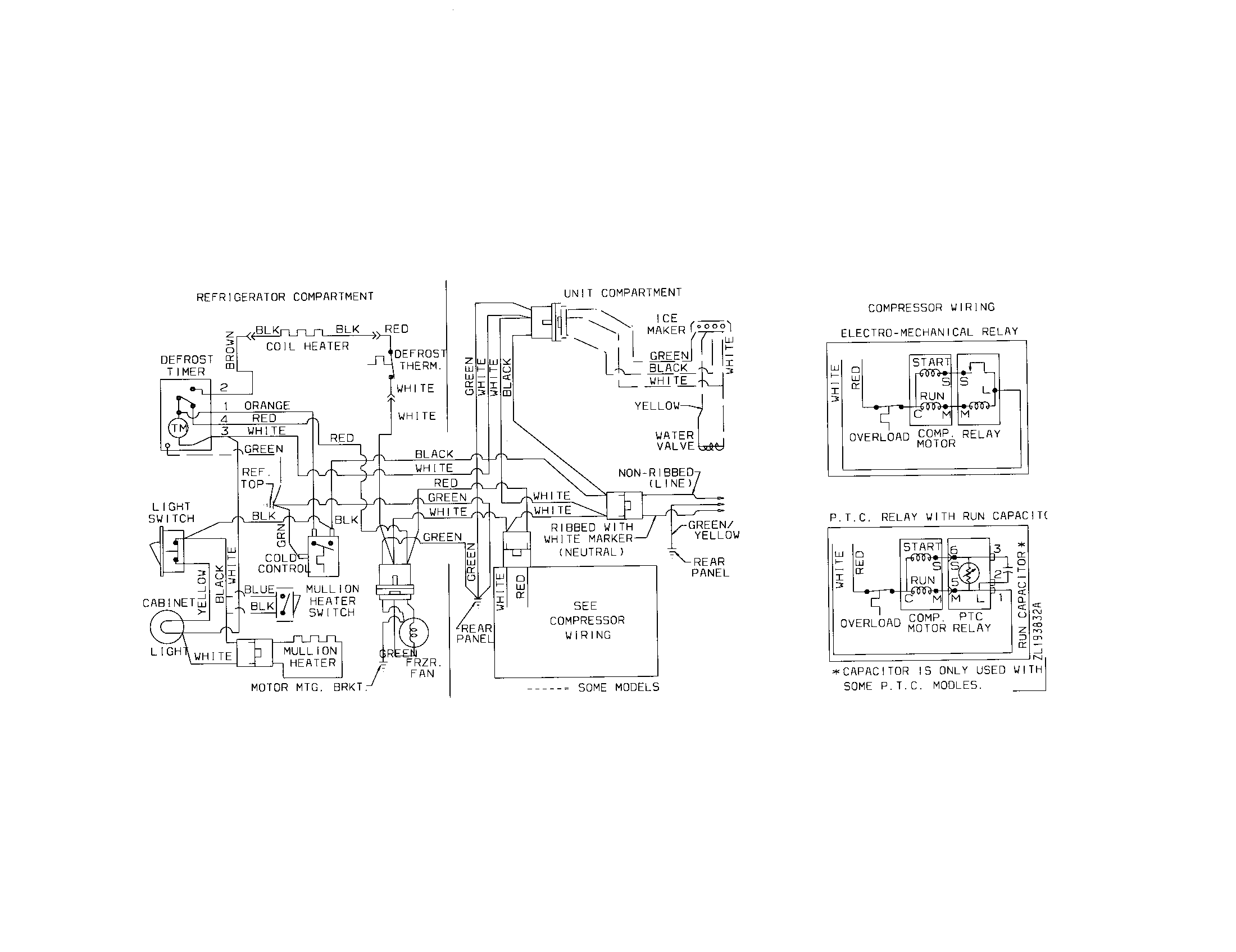 Kenmore 25360137993 wiring diagram diagram