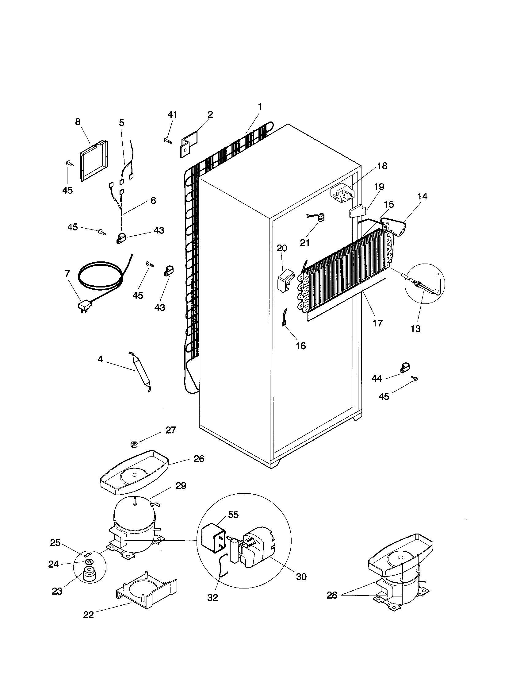 Kenmore 25339608992 system diagram