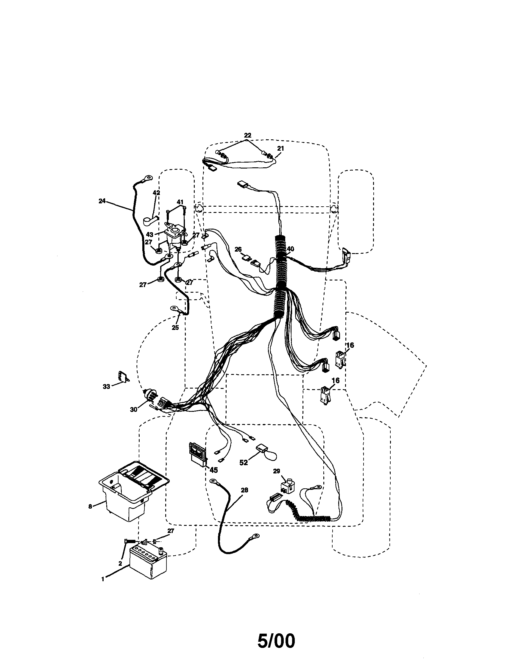 Craftsman 917270731 electrical diagram