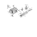 Kohler CV491-27502 crankcase diagram