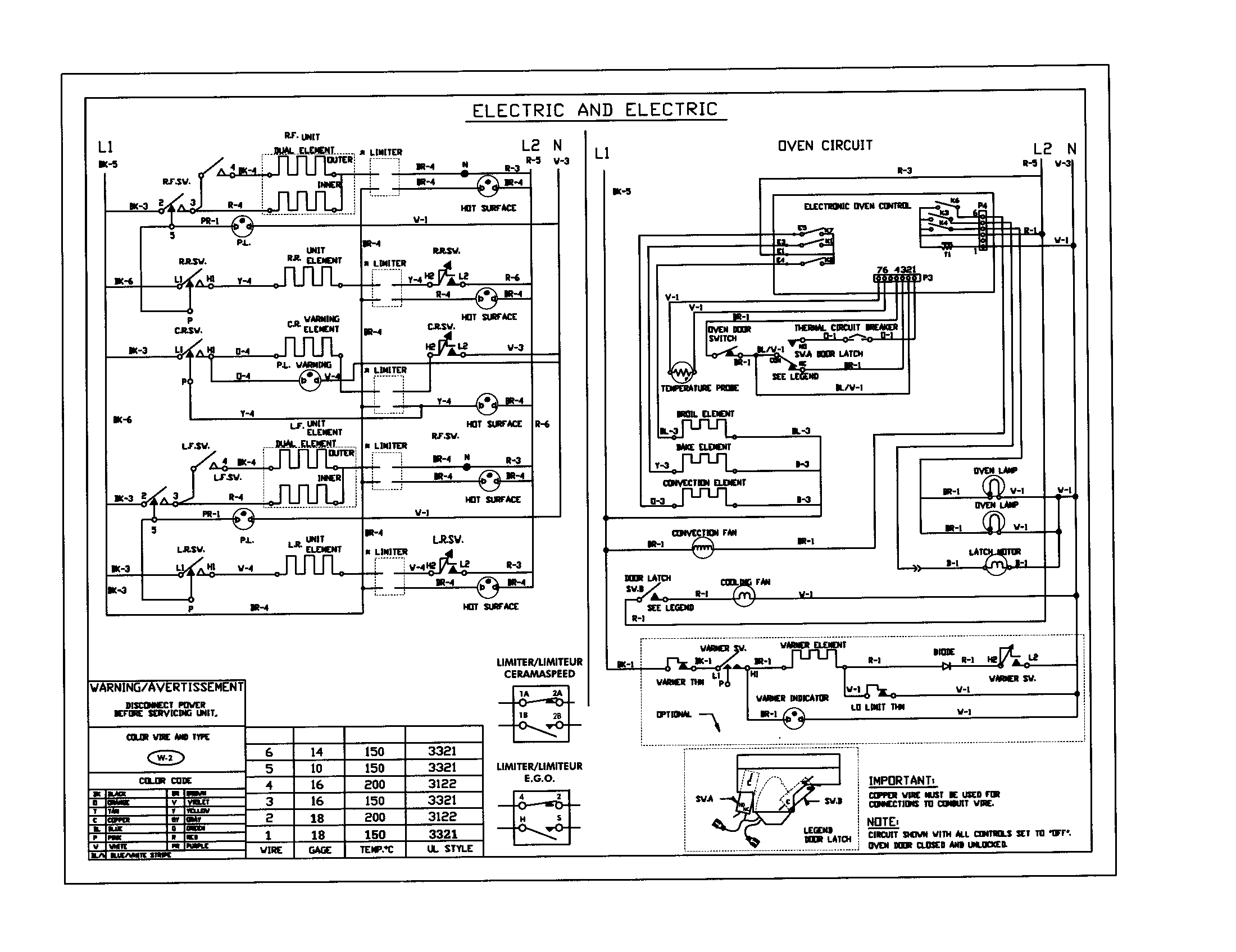 Kenmore Elite 79046802991 wiring diagram