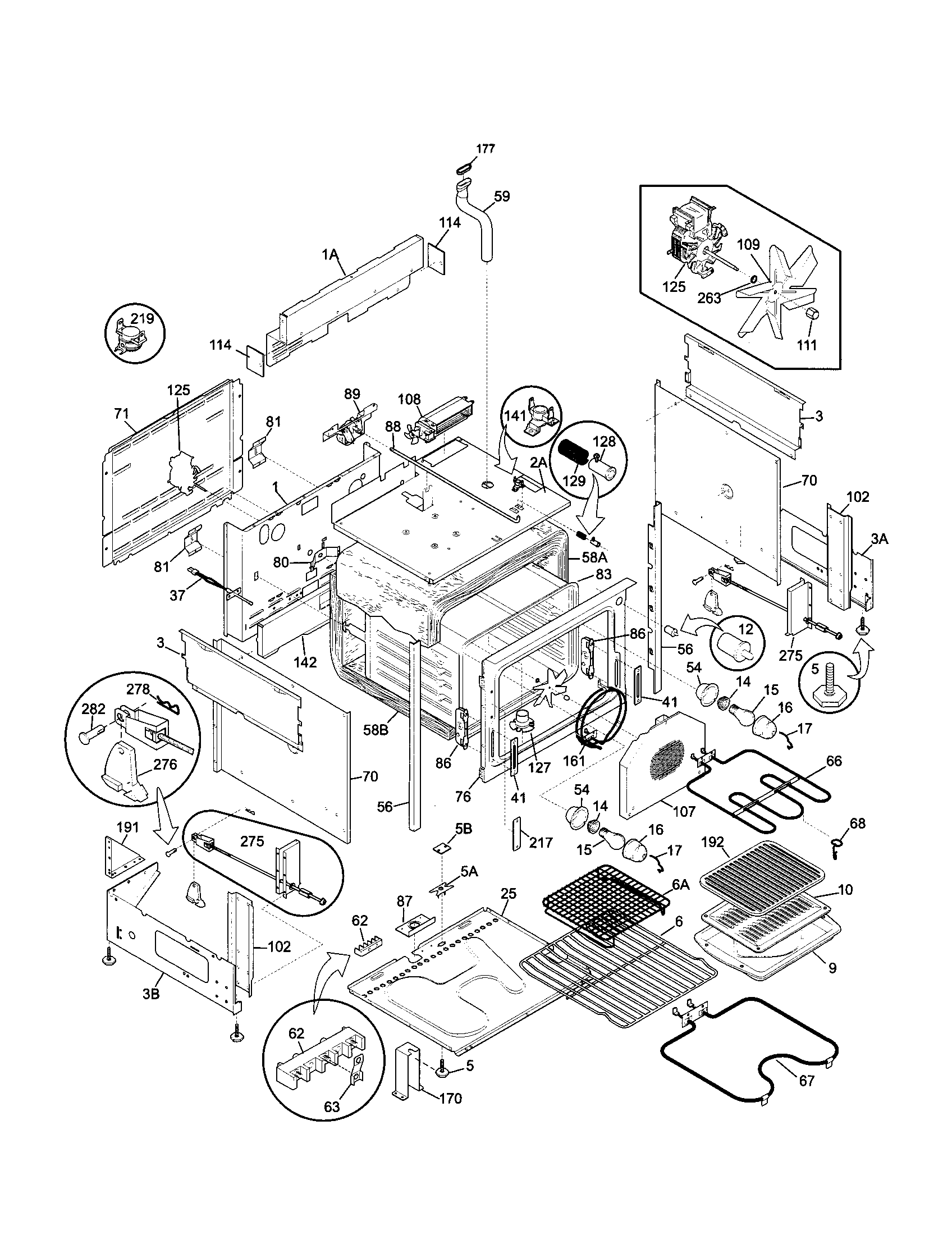 Kenmore Elite 79046803992 body diagram
