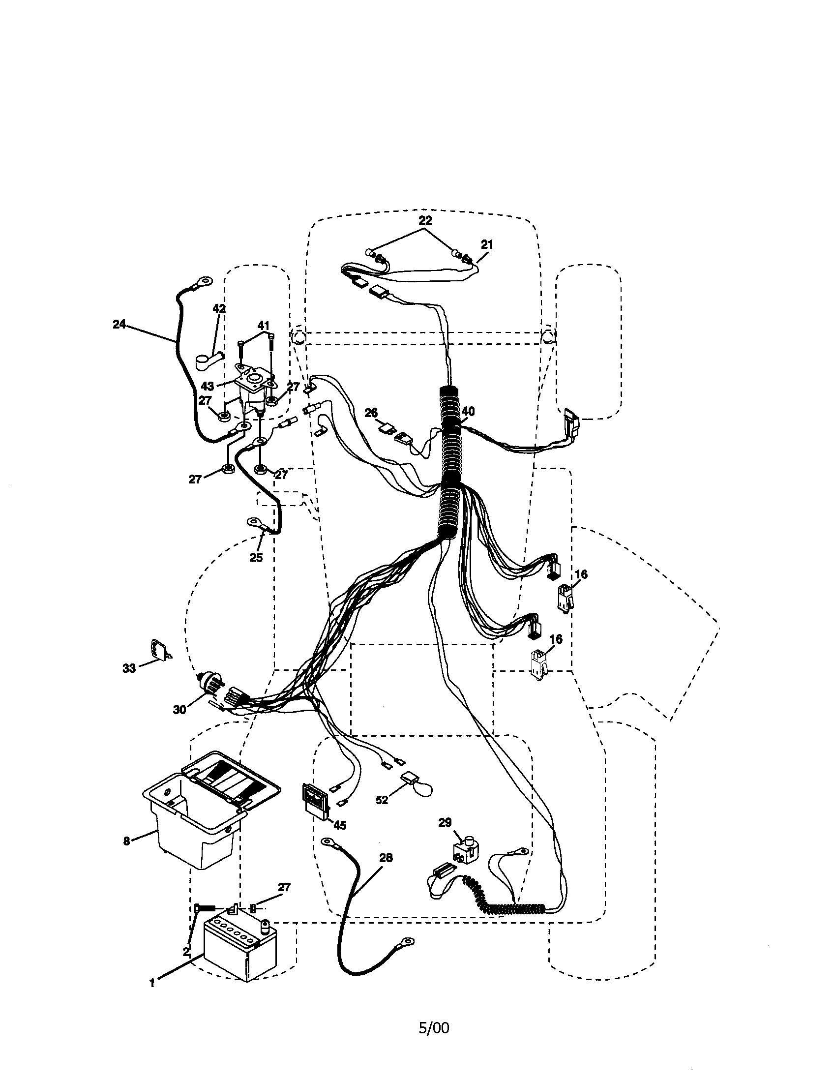 Craftsman 917270762 electrical diagram