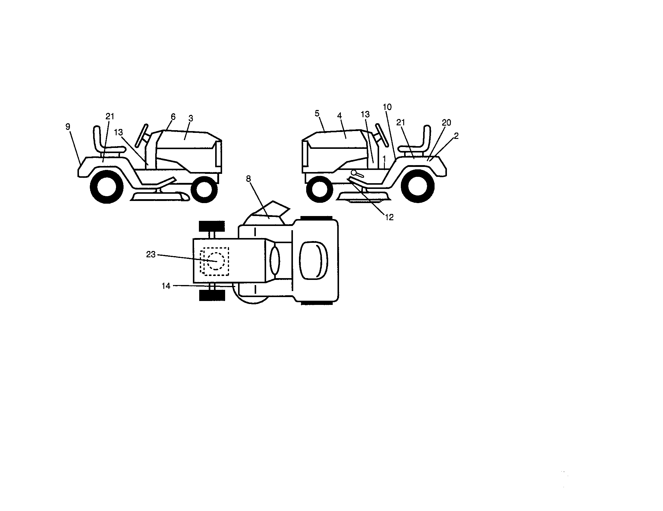 Craftsman 917270762 decals diagram