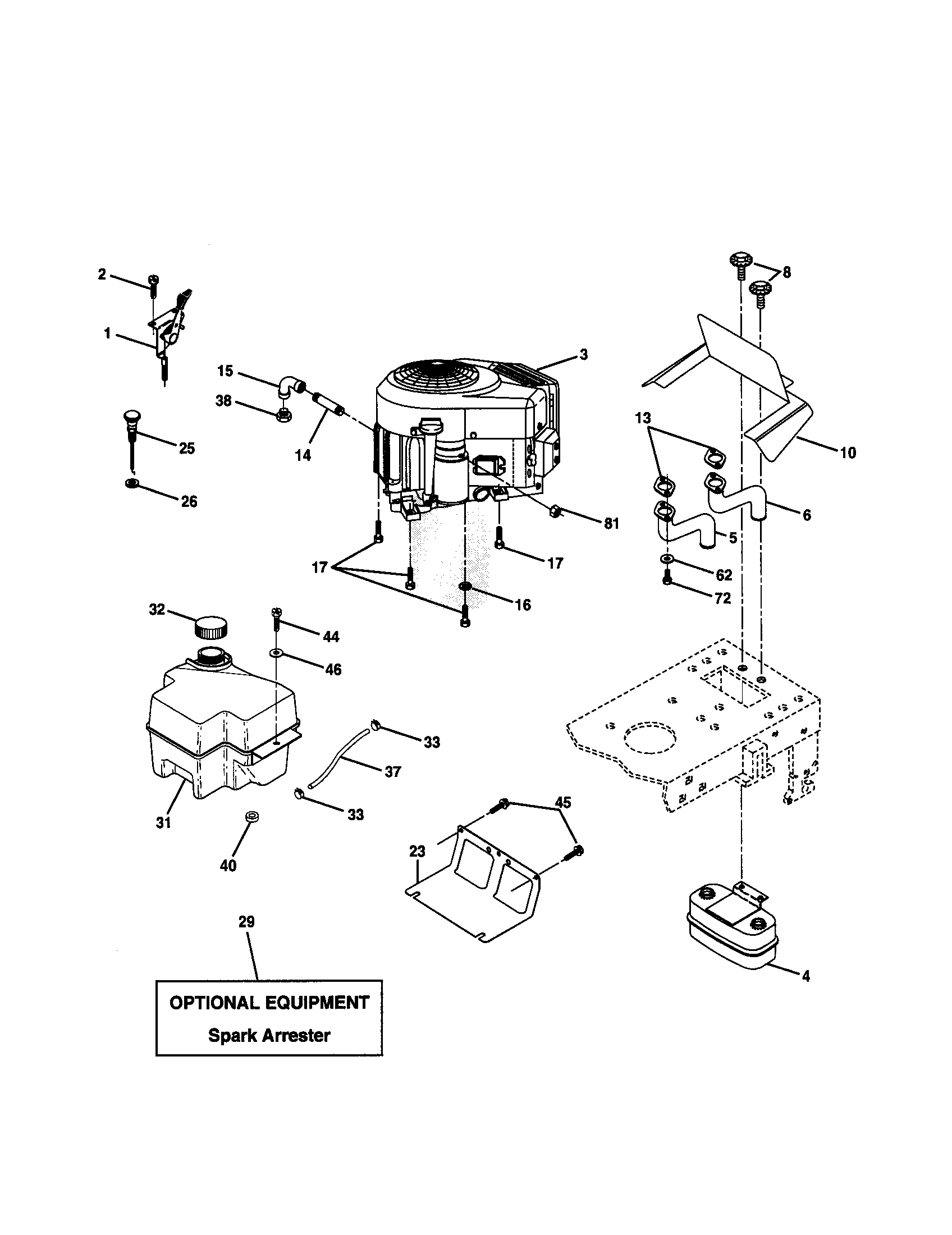 Craftsman 917279921 engine diagram
