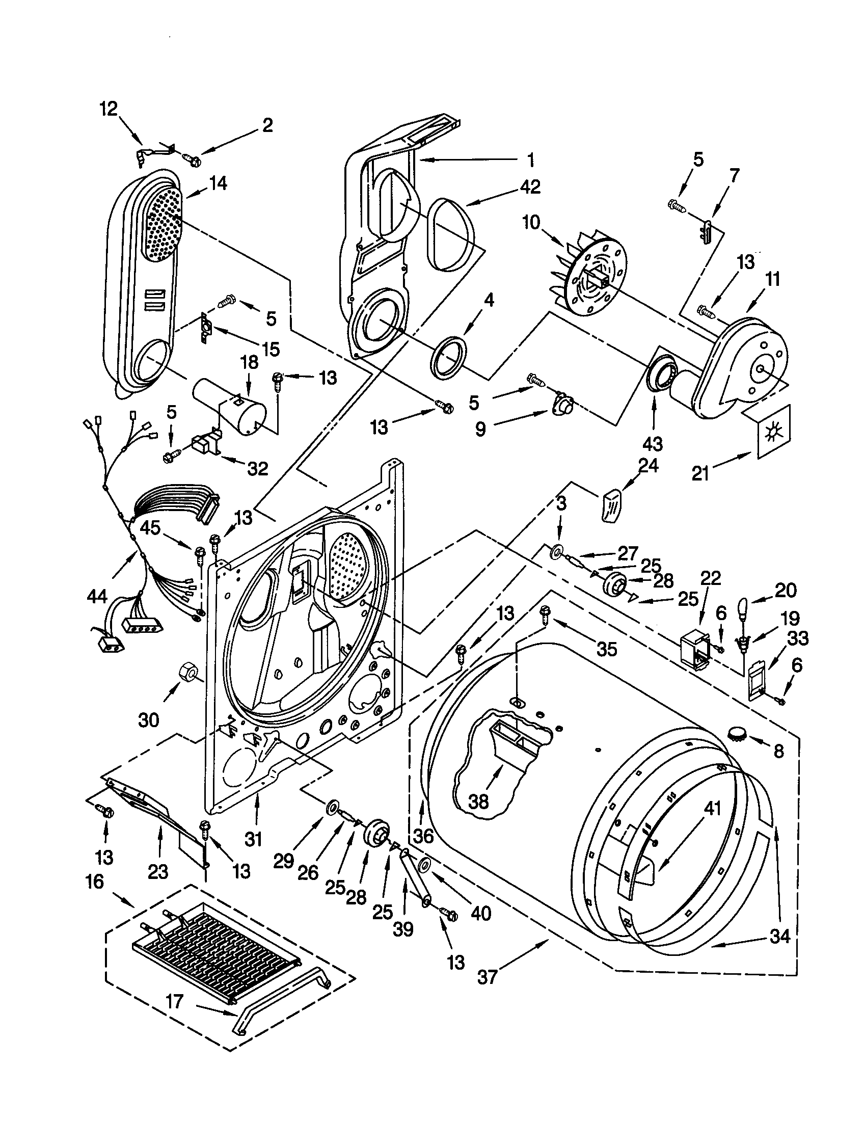 Whirlpool GGX9868JQ0 bulkhead diagram
