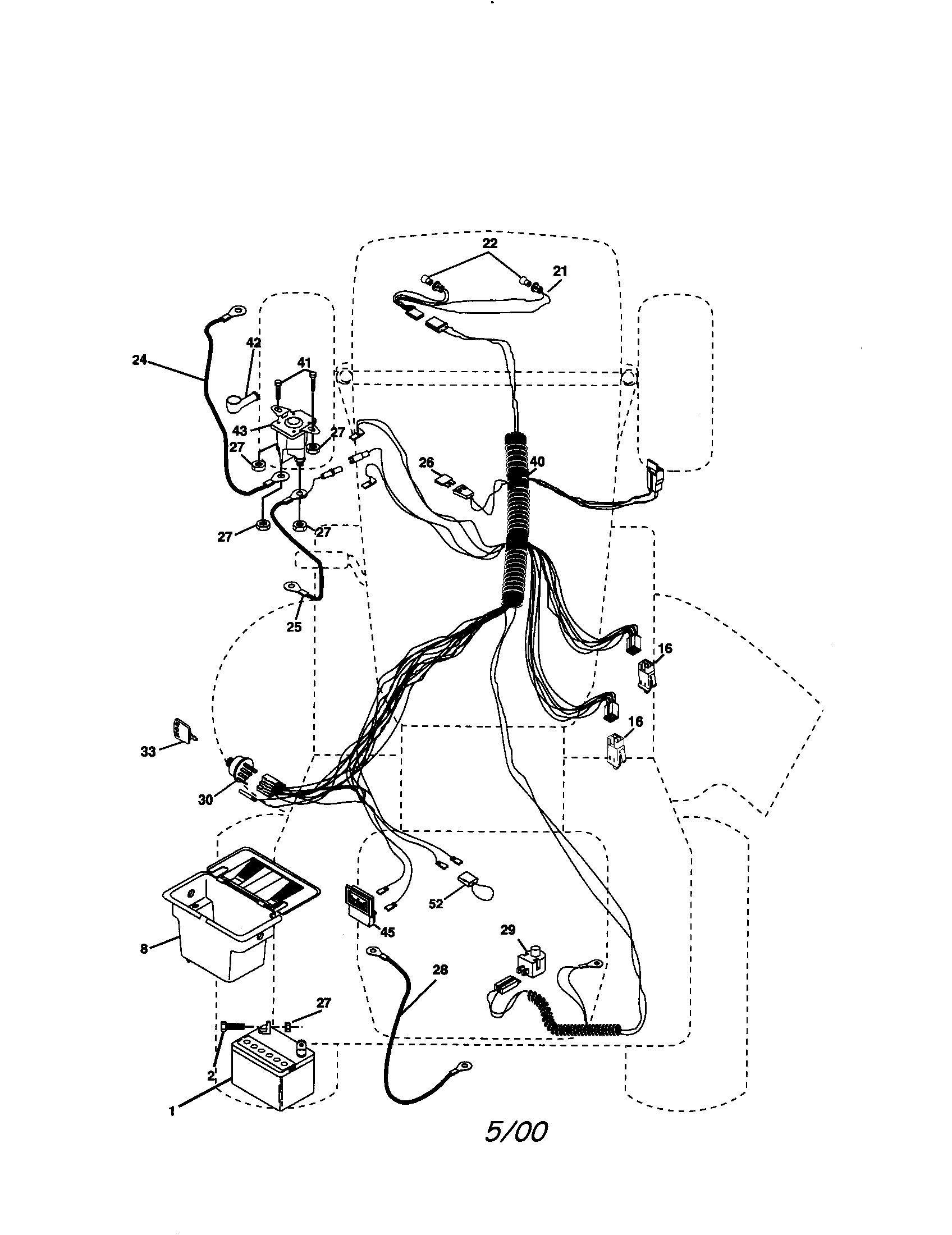 Craftsman 917270742 electrical diagram