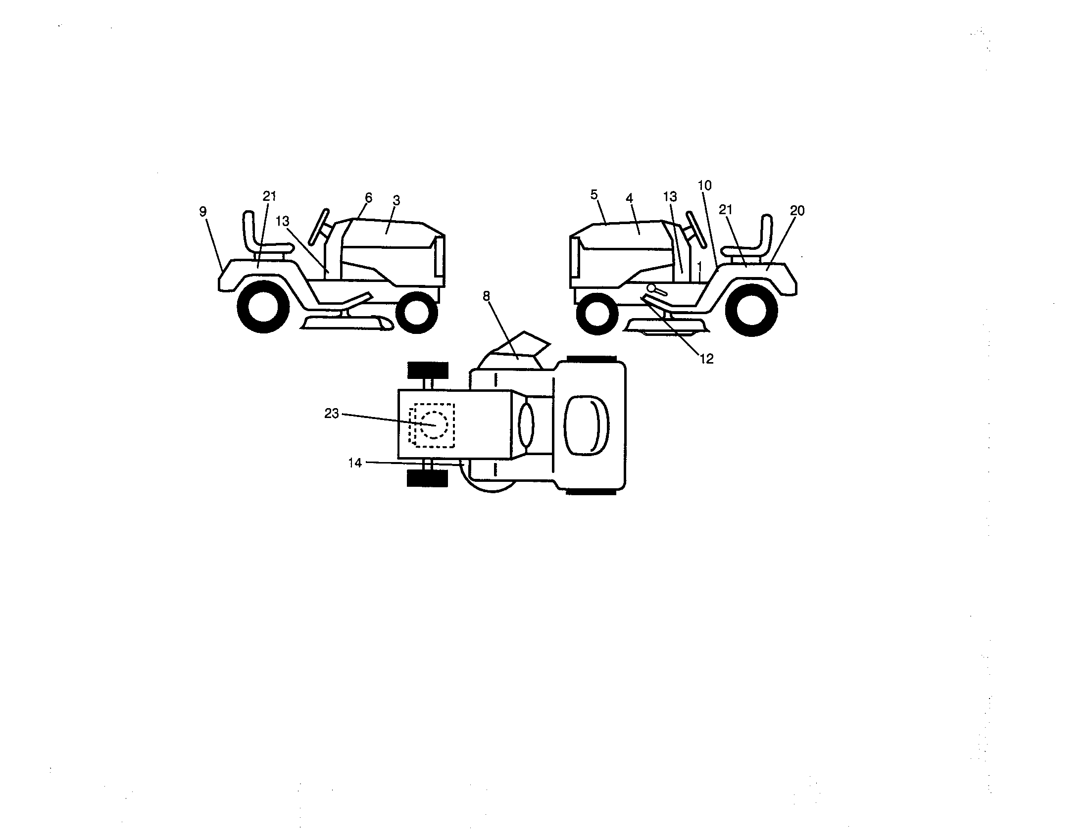 Craftsman 917270742 decals diagram