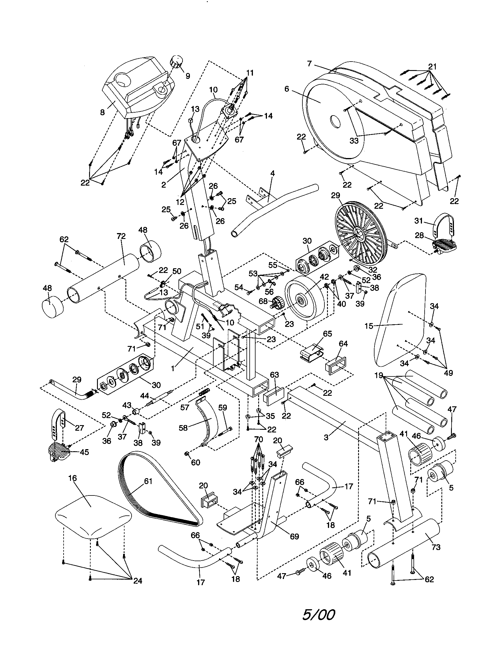 Proform PFRX35391 cycle diagram