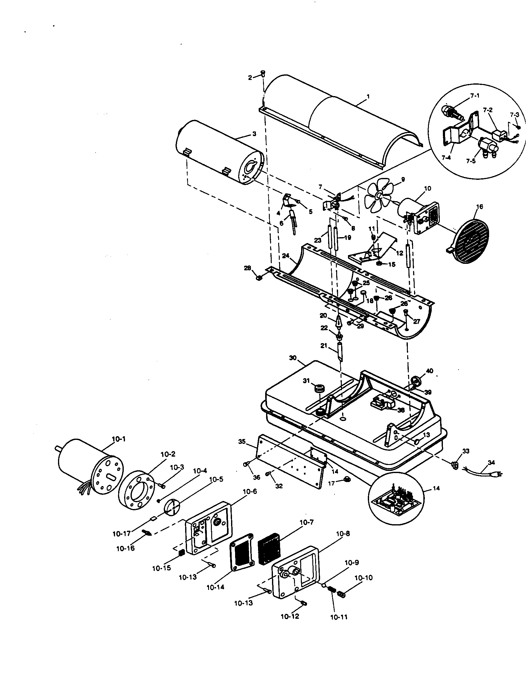 Kenmore 583756700 fuel tank diagram