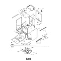 Amana ARRS6550E-P1143905NE cabinet diagram