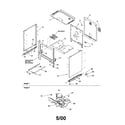 Amana ARR6400WW/P1143820NWW cabinet diagram