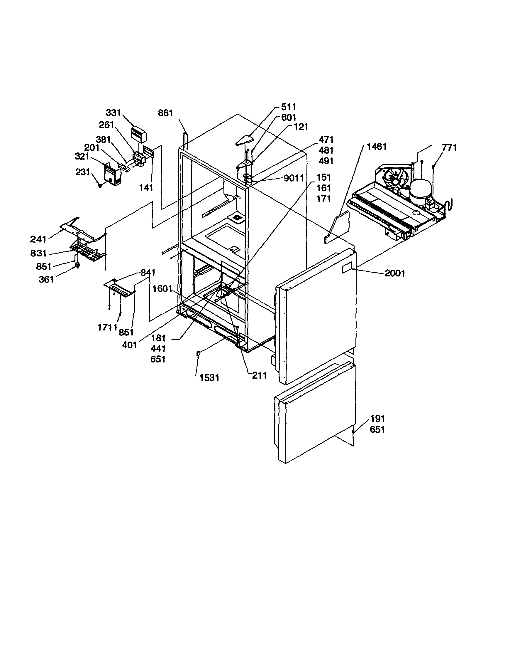 Kenmore 59679144000 controls and light covers diagram