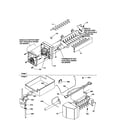 Kenmore 59669142992 ice maker assembly diagram