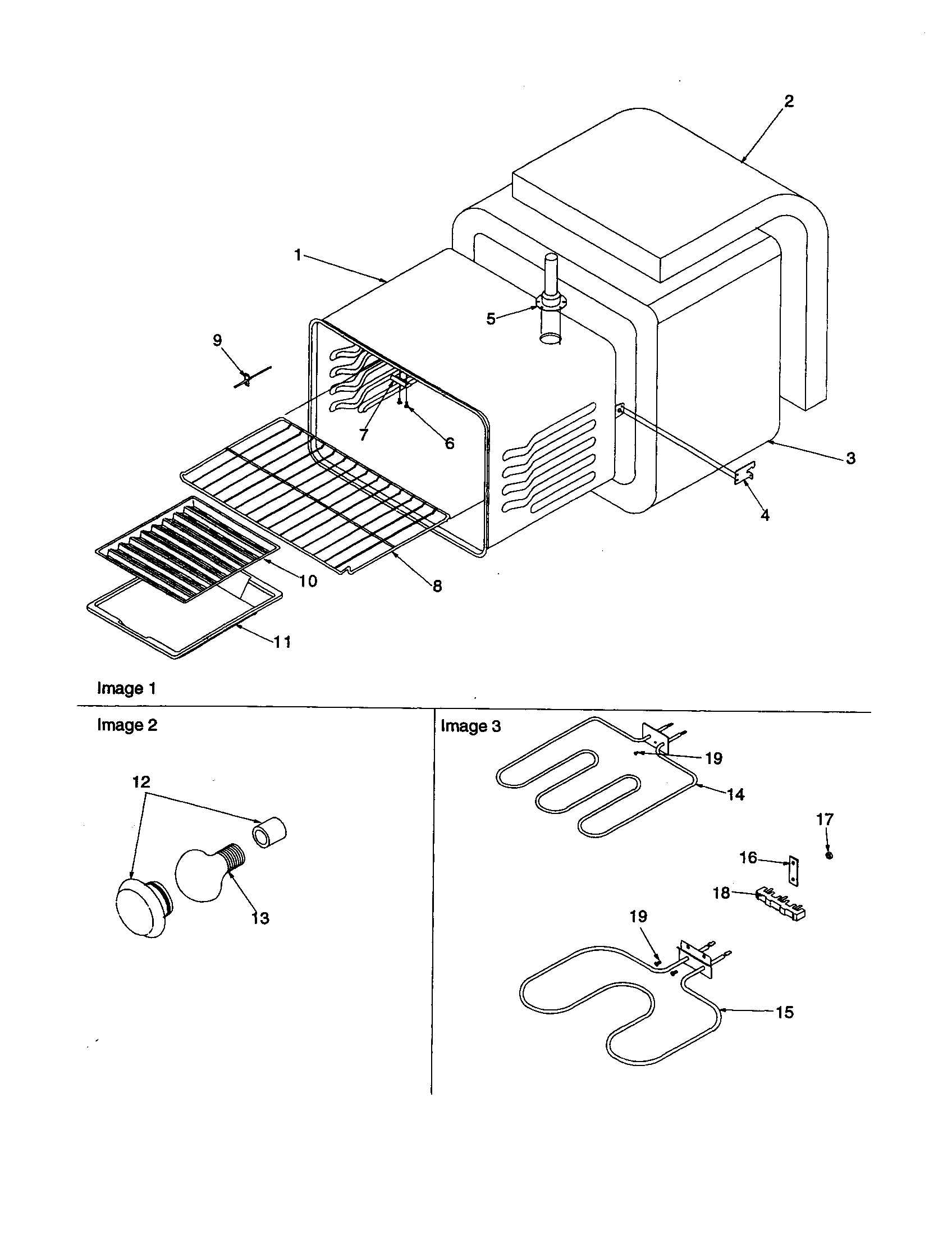 Amana ARR6220C-P1143808NC cavity diagram