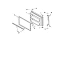 Kenmore 10670182000 freezer door diagram