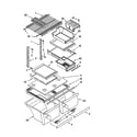Kenmore 10670182000 shelf diagram
