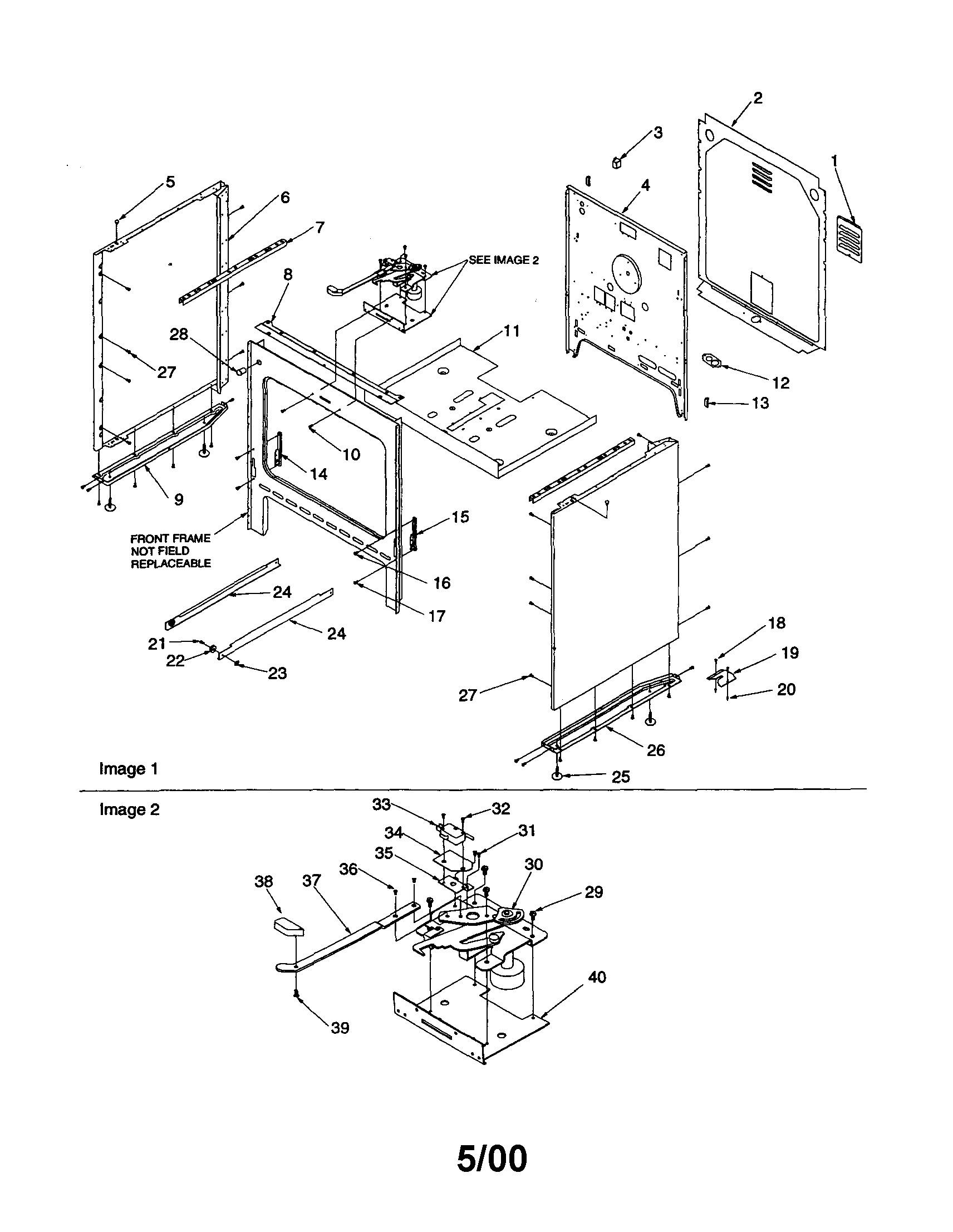 Amana ART6021C-P1143811NC cabinet diagram