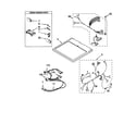 Kenmore 11071084000 dryer top diagram