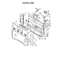 Kenmore 66595804000 control panel diagram