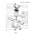 Weber 2341001 gas grill diagram