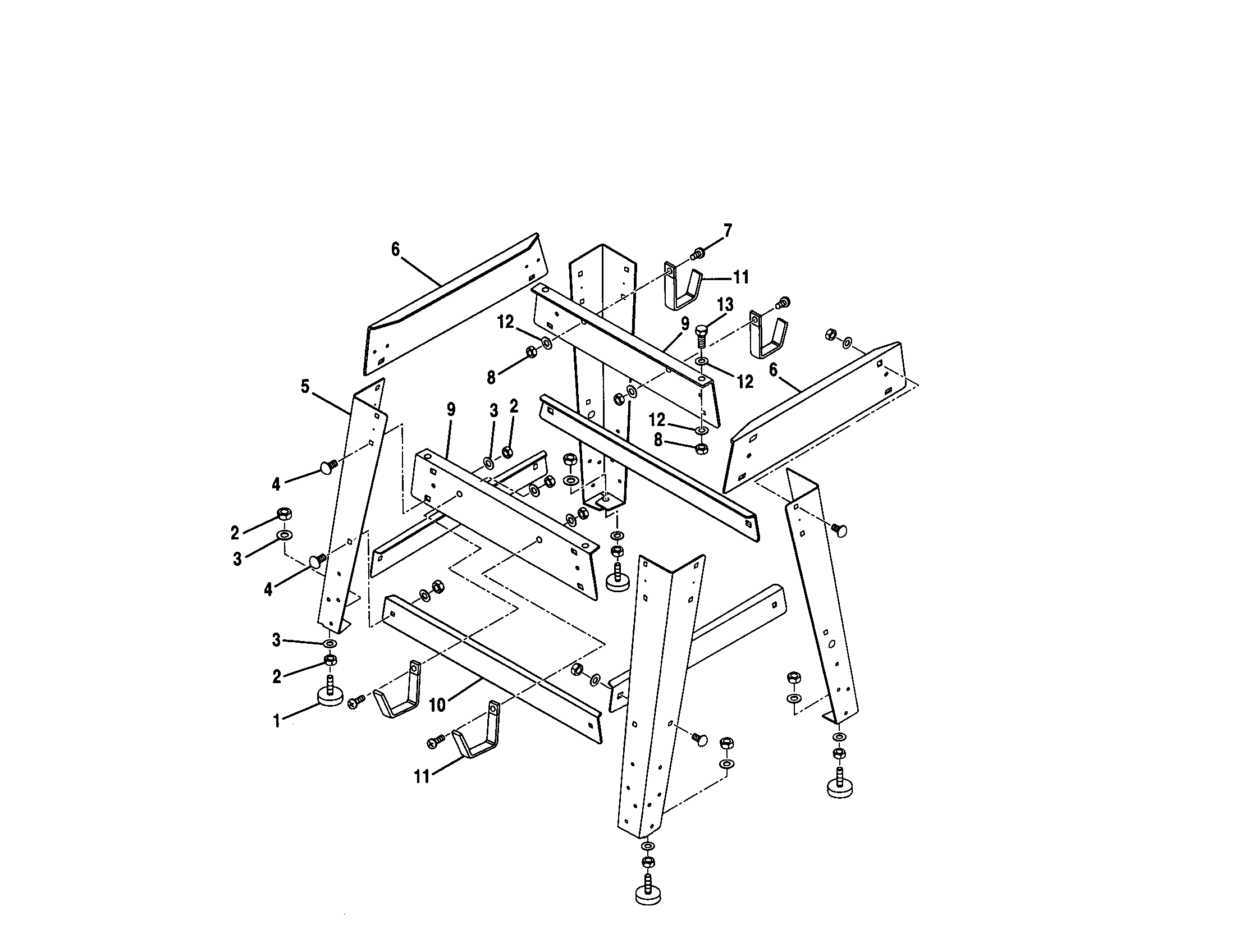 Craftsman 315228110 table diagram