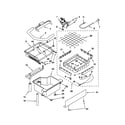 Kenmore 10689485991 evaporator/ice cutter diagram