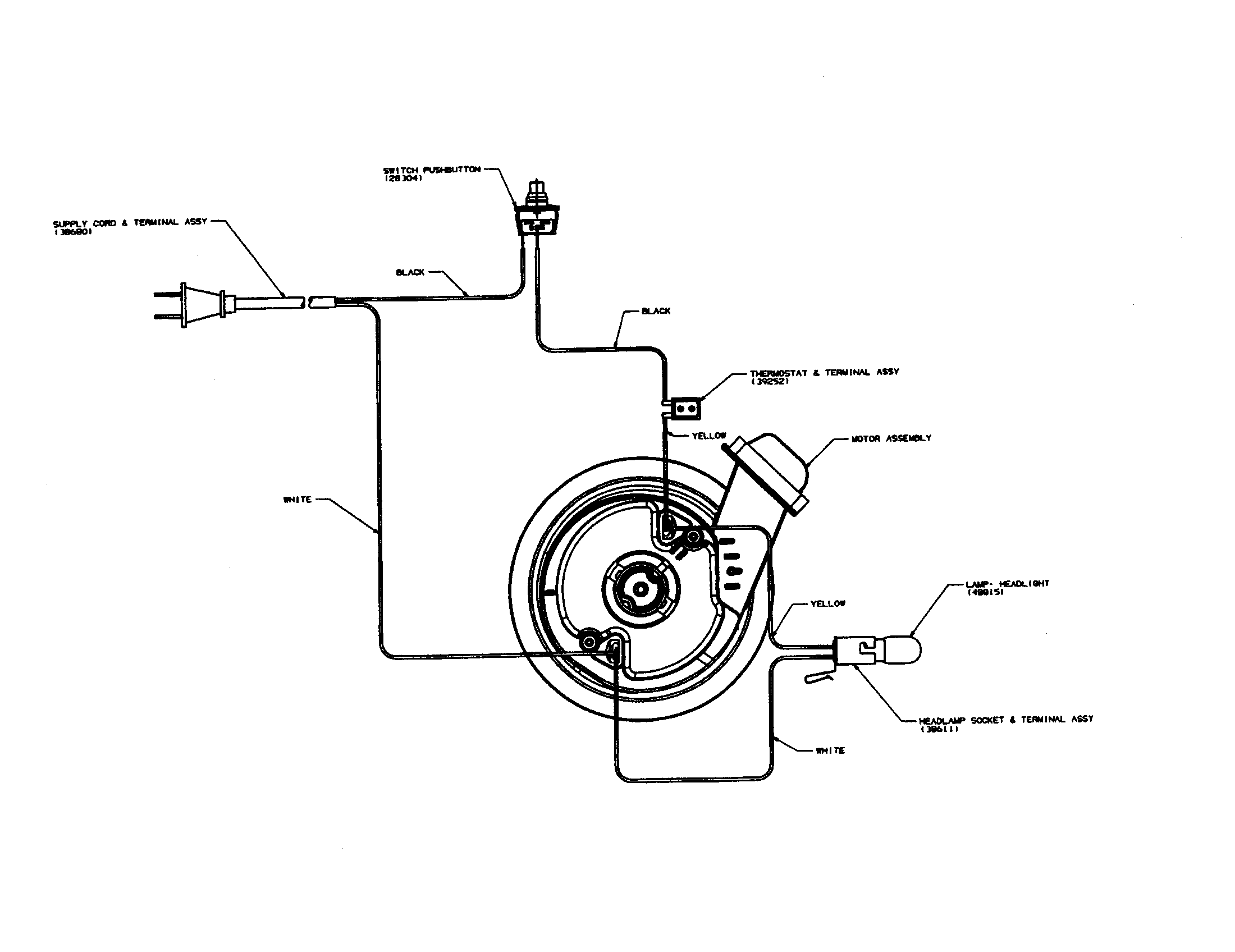 Eureka 4461AT wiring diagram