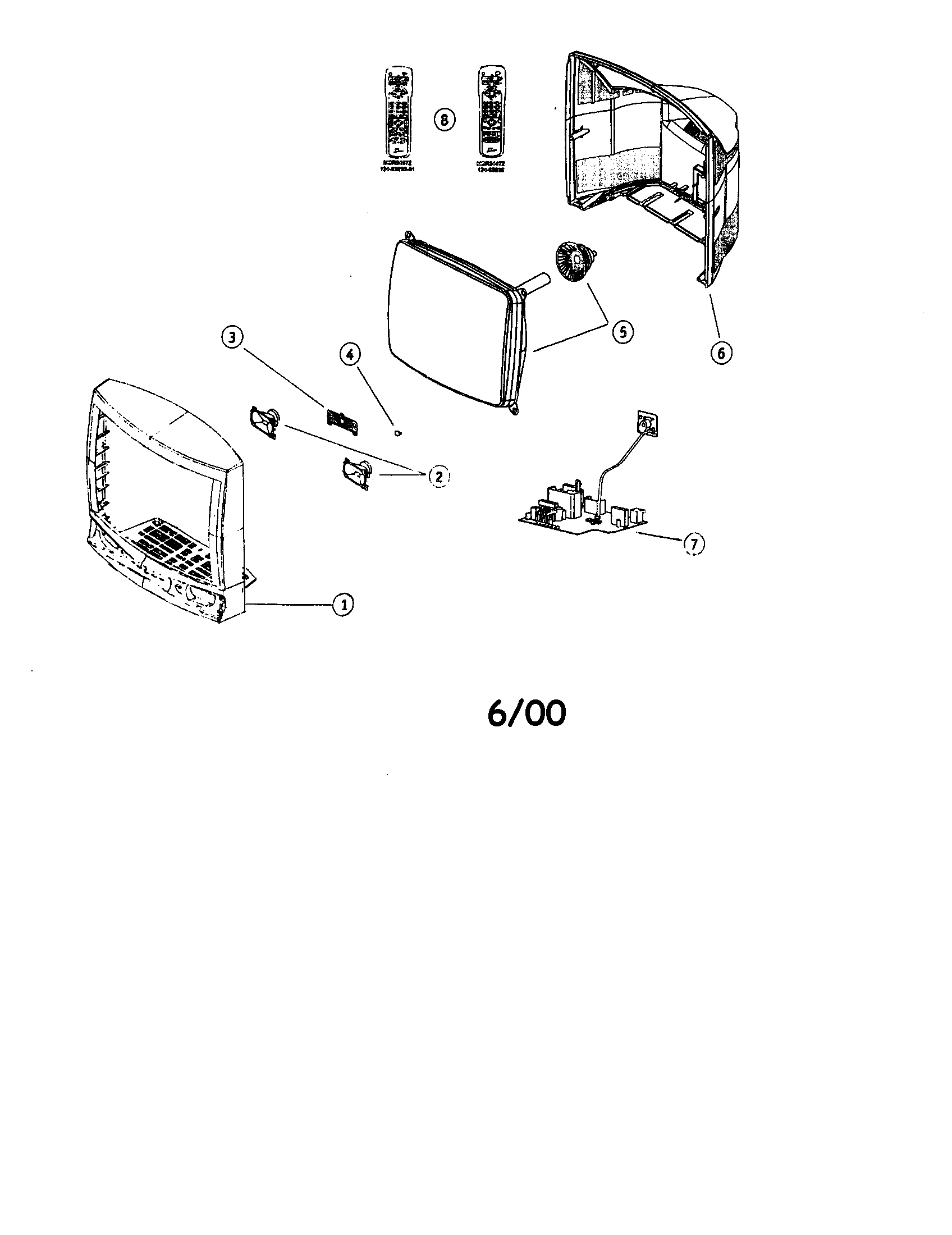 Zenith LGB29A24ZM5 tv diagram
