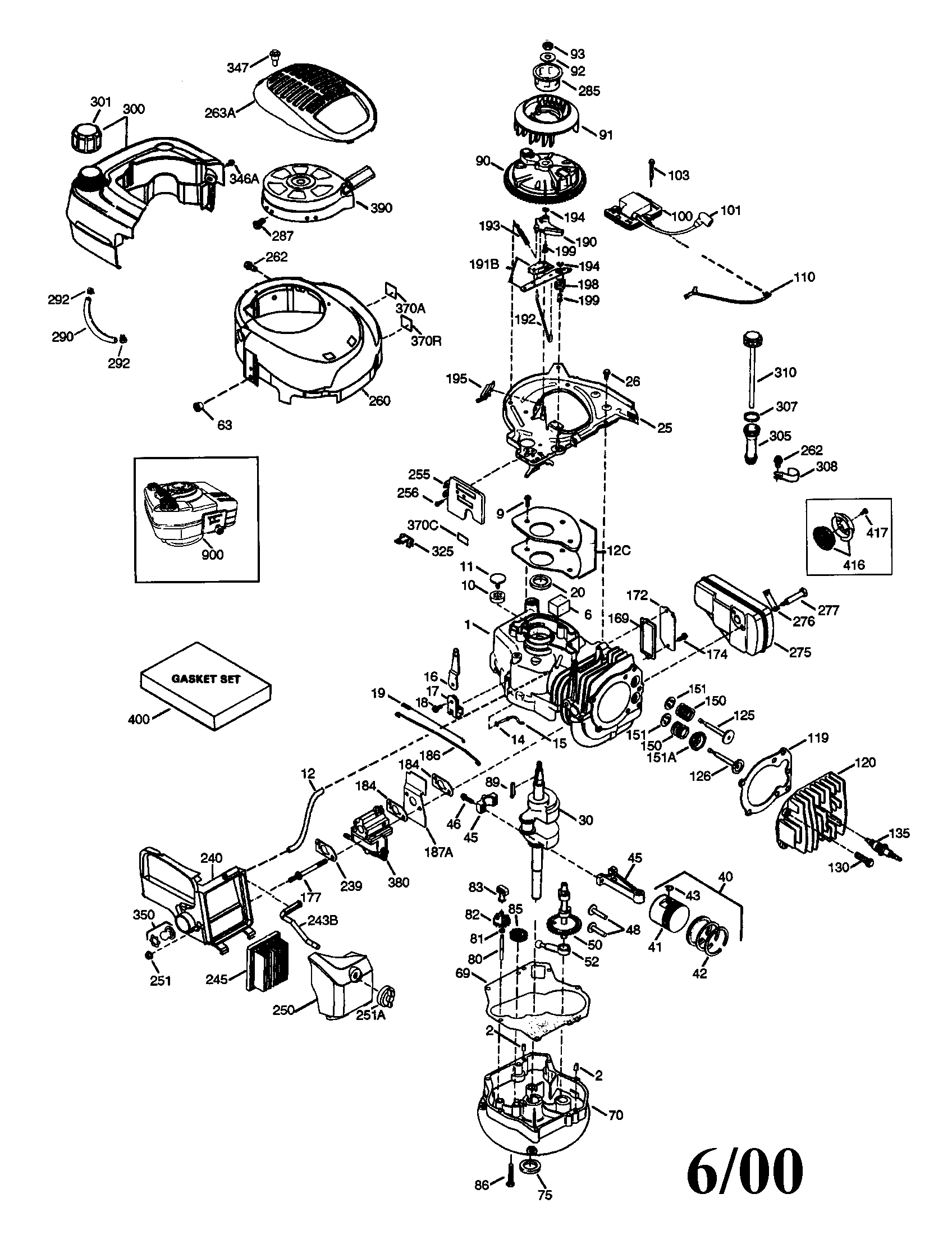 Craftsman 917377690 engine diagram