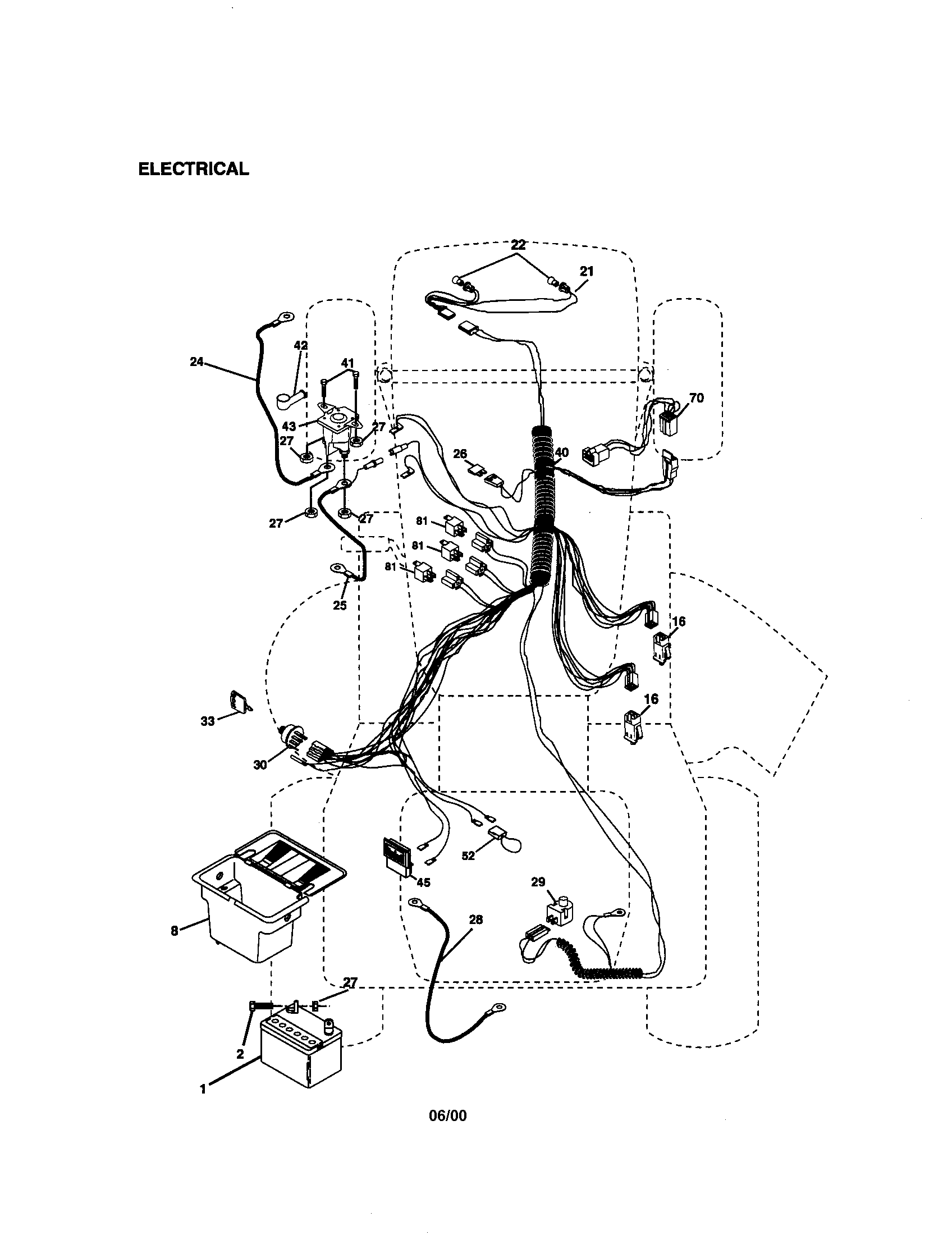 Craftsman 917271142 electrical diagram
