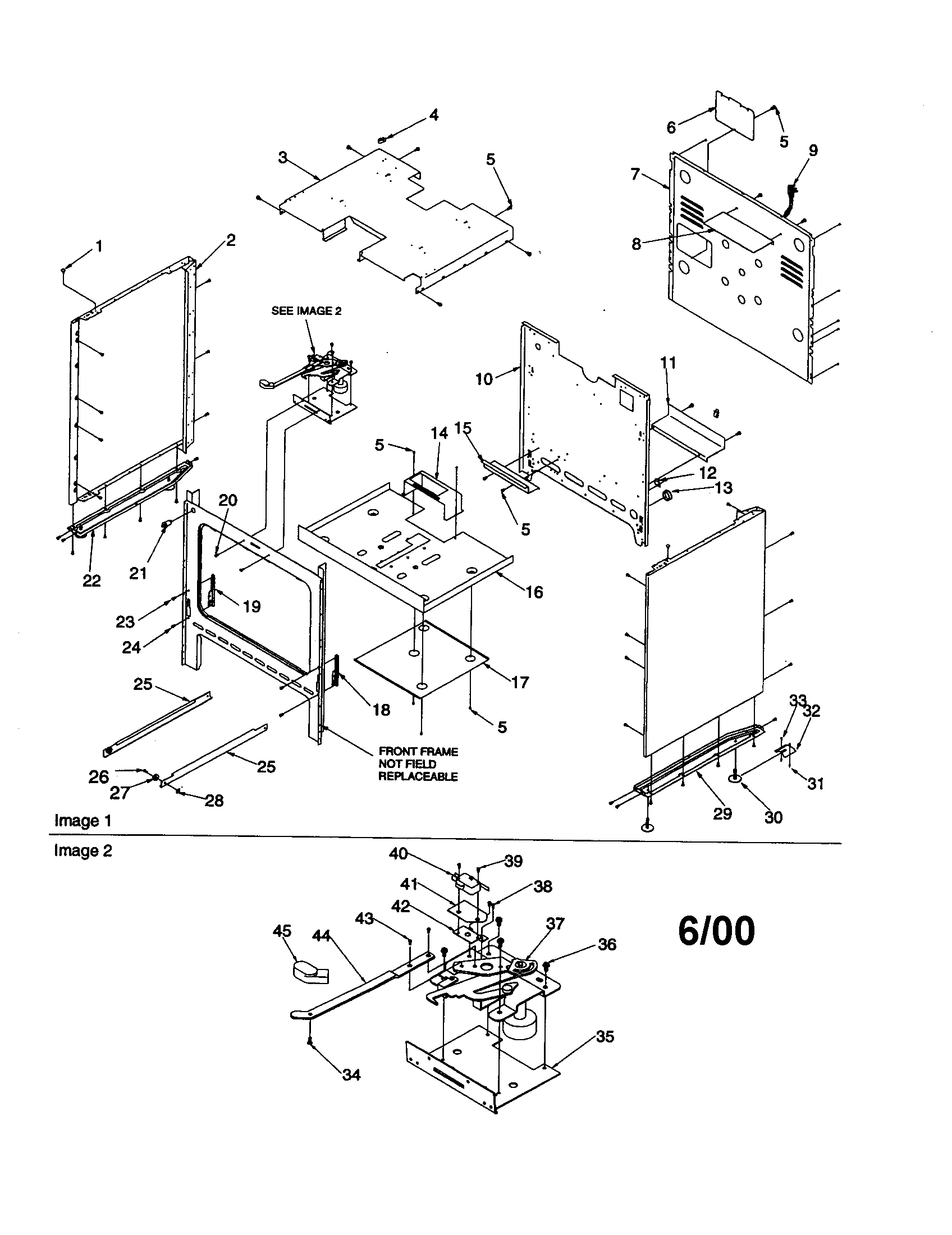 Amana ARG7302CC-P1143391NCC cabinet diagram