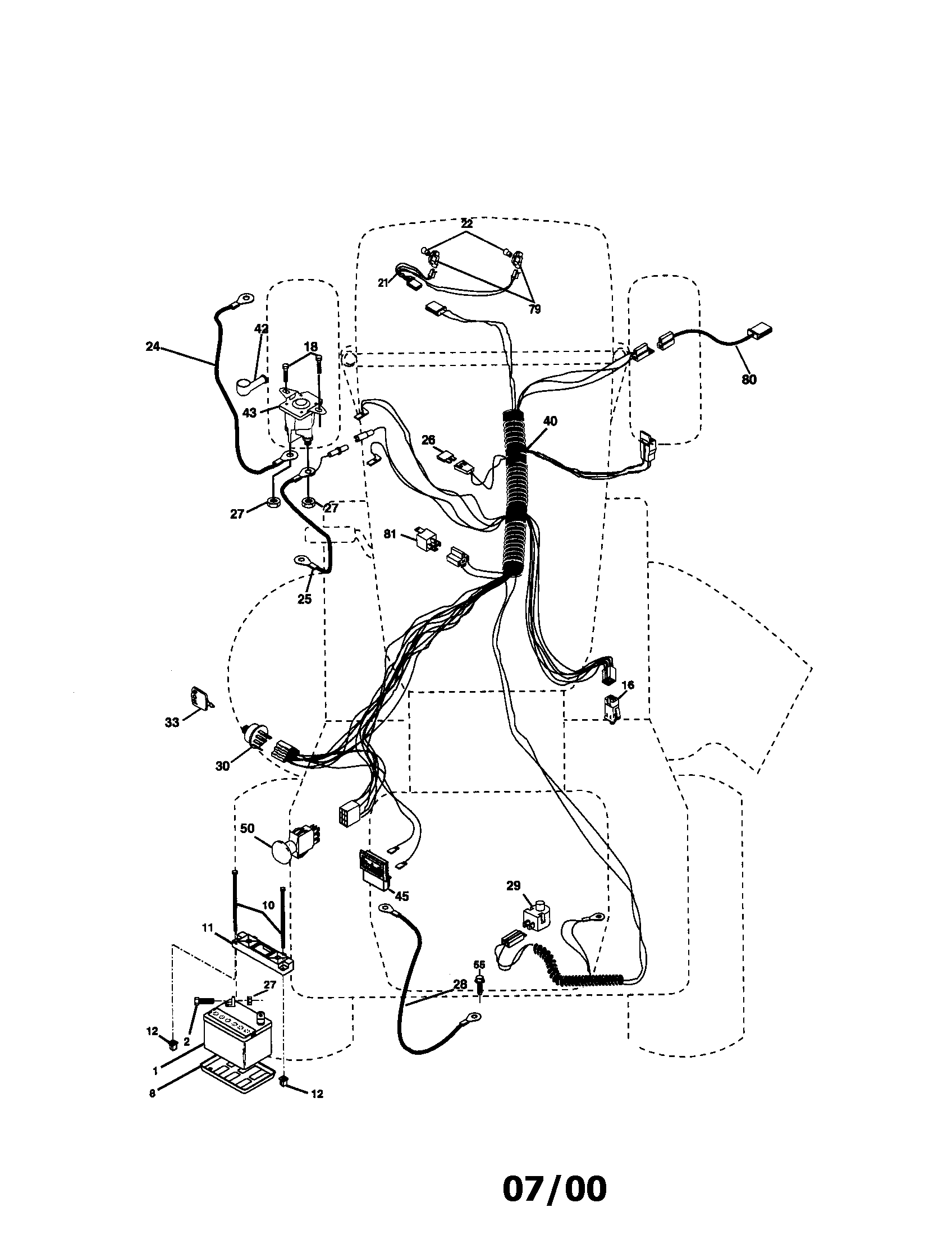Craftsman 917272220 electrical diagram