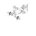 Craftsman 917292394 wheel and depth stake assembly diagram