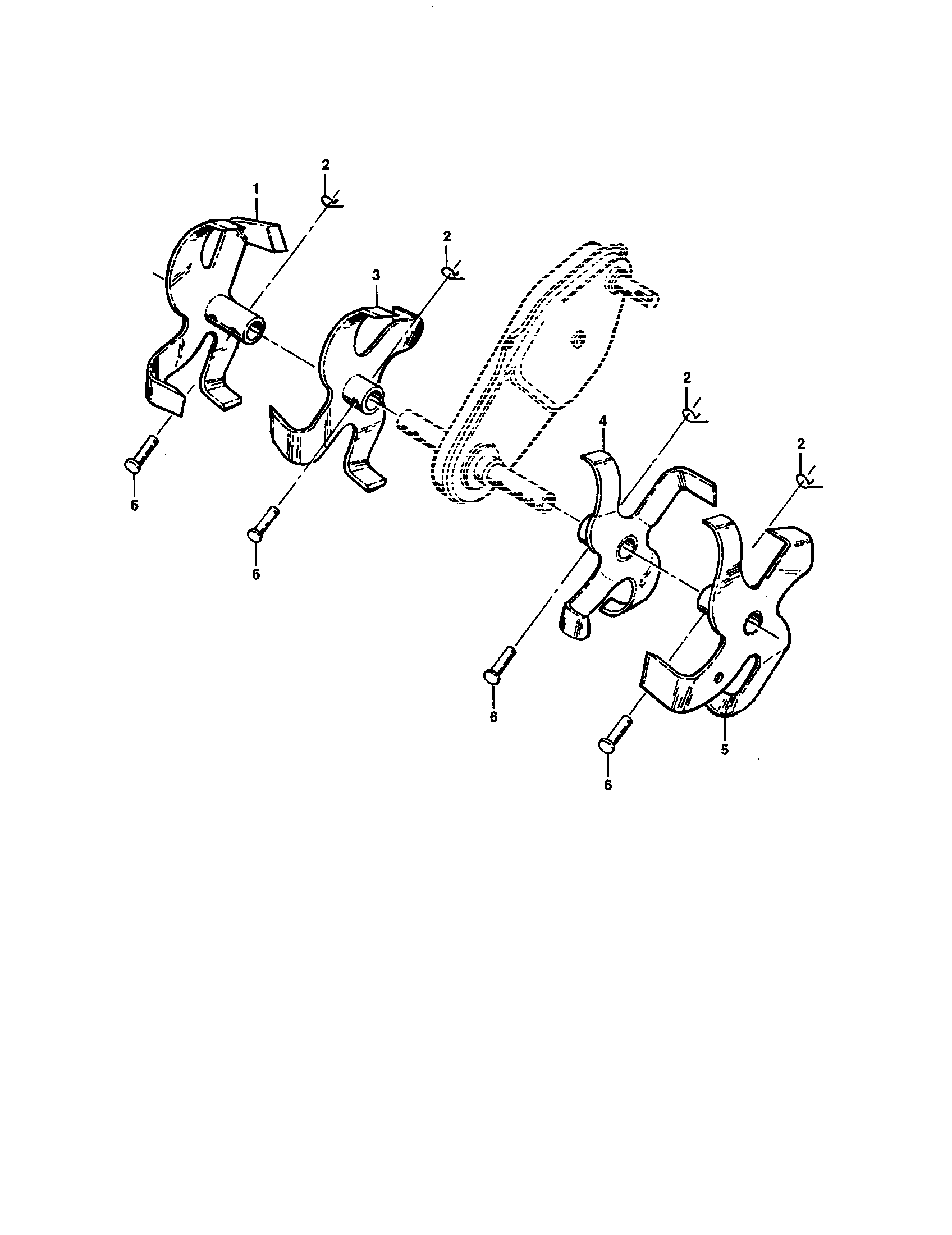 Craftsman 917292394 tine assembly diagram