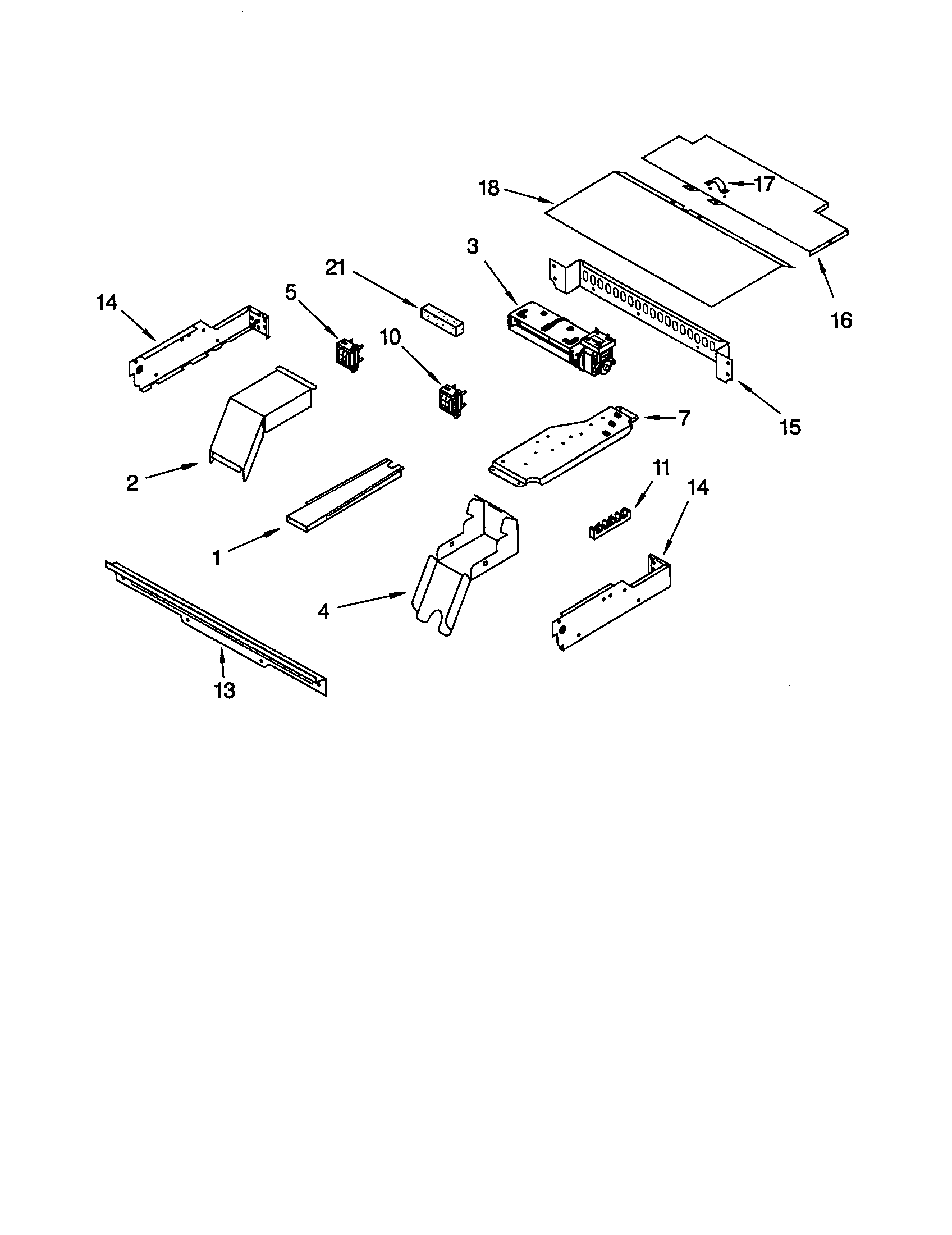 KitchenAid KEBC177HBT0 top venting diagram