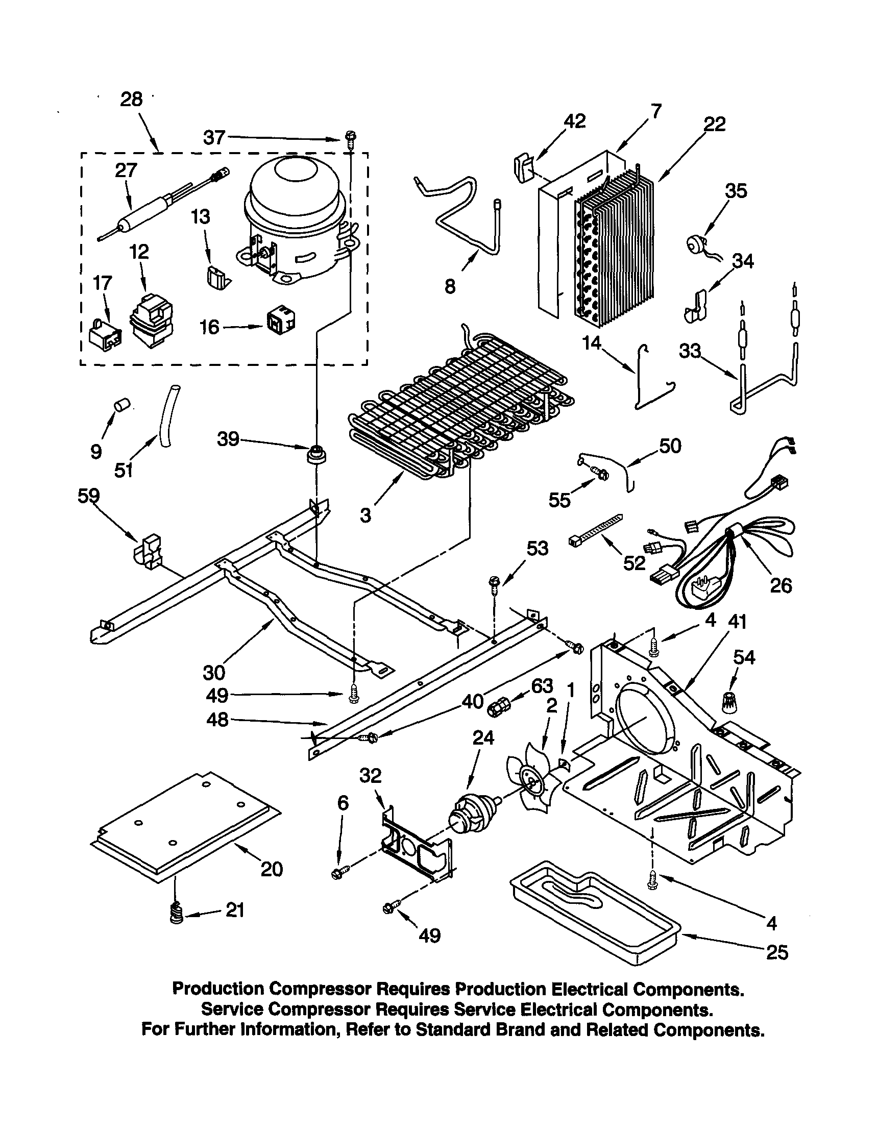 Kenmore 10659062992 unit diagram